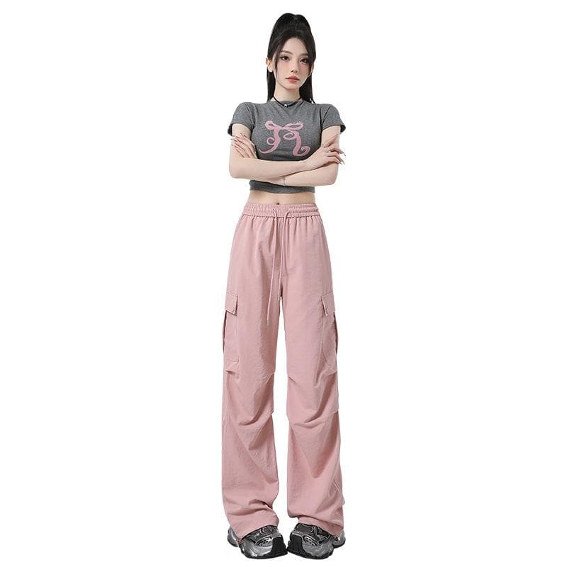 Work Pants, Small Loose Thin High Waist Casual Wide-leg Pants for Women Spring Wide-leg Pants for Women Spring XL