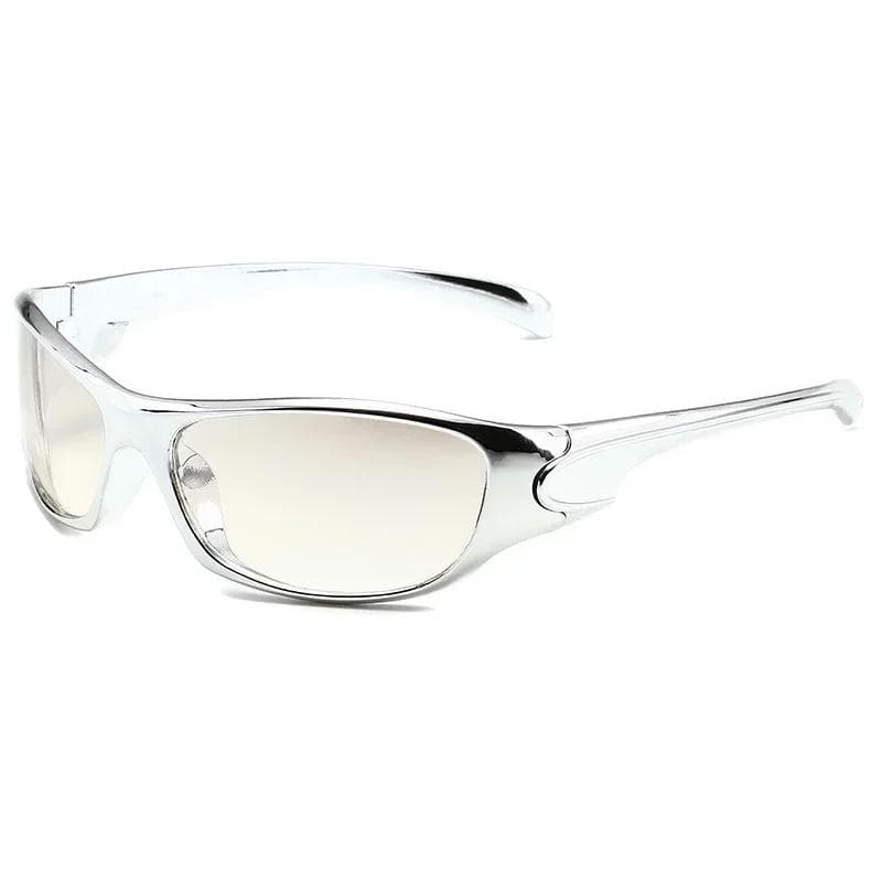 New Punk Y2K Sunglasses Women Luxury Brand Wrap Square Sun Glasses UV400 Female Designer Eyewear