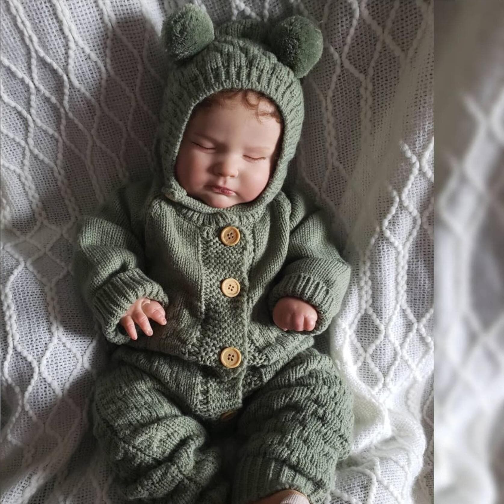 3D Skin With Vascular Vein Soft Silicone Reborn Sleeping Boy Baby Doll Toy For Kids Cloth Body Like Real Art Bebe Gift