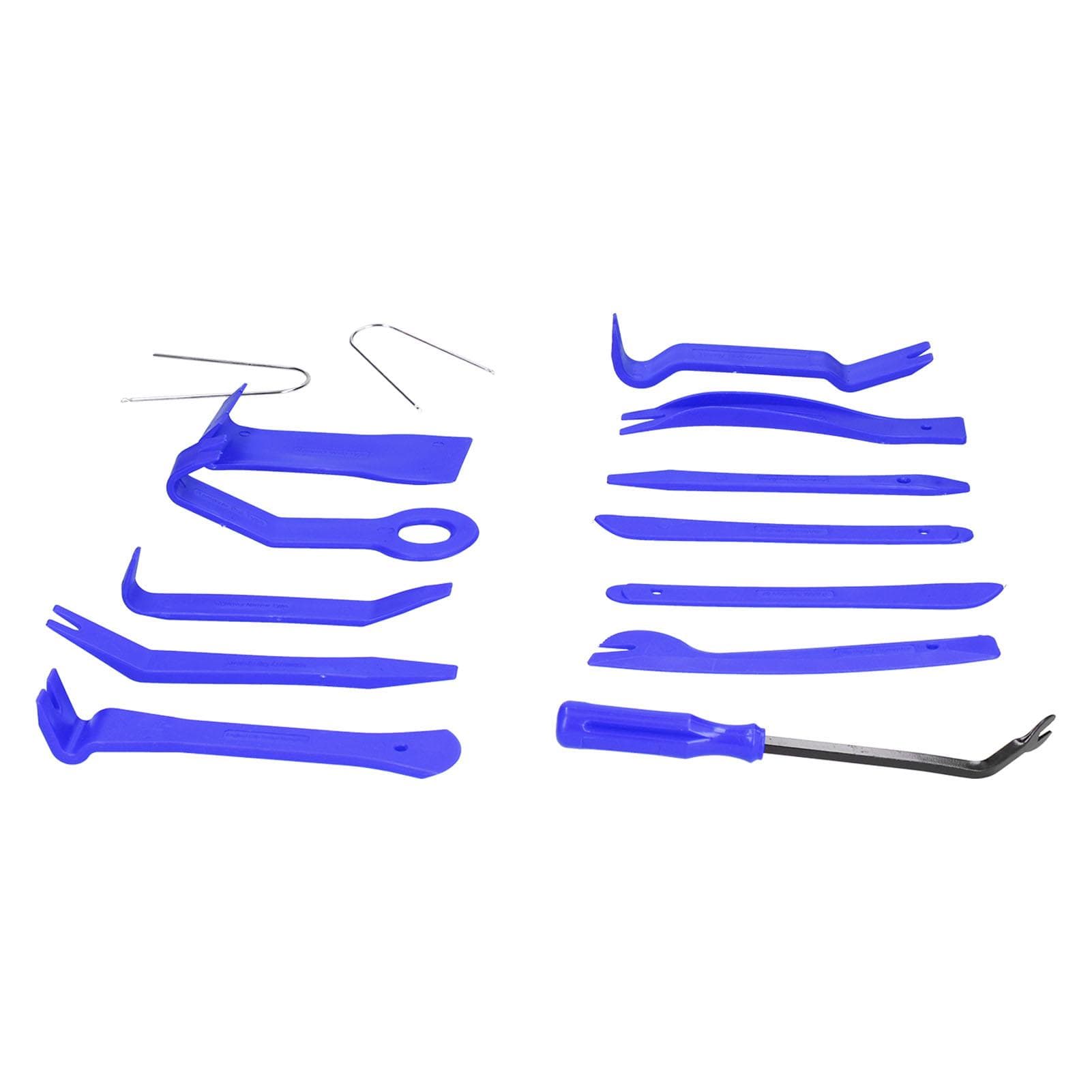 14Pcs Auto Removal Tool Trim Pry Repair Set Kit for Car Door Panel Audio Instrument DeskBlue