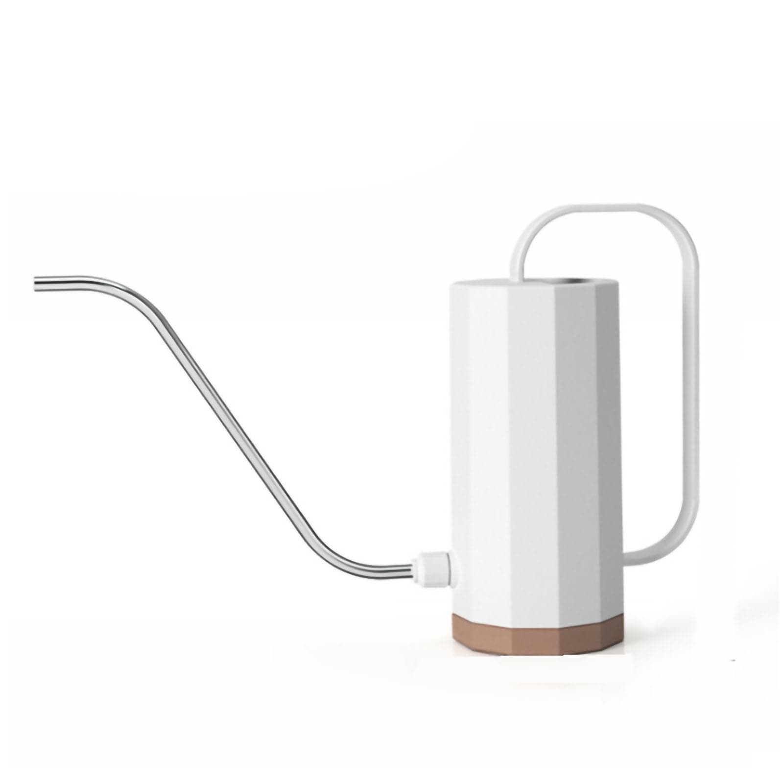 Watering Can Stainless Steel Long Spout Plant Watering Pot with Large Humanized Handle for Garden