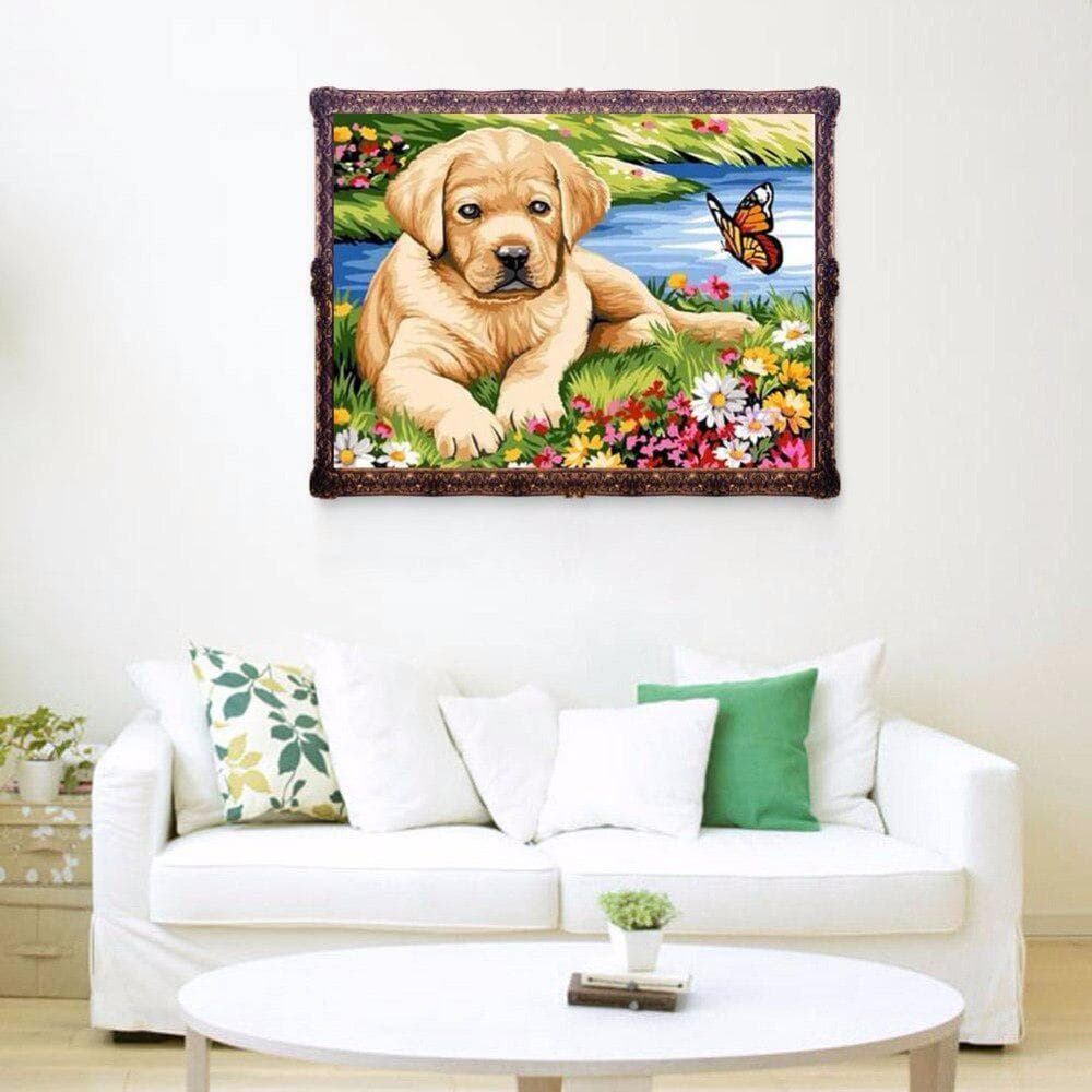 Diamond Painting Cross Stitch Diamond Needlework Crafts Full Diamond Embroidery Painting 20X30CM