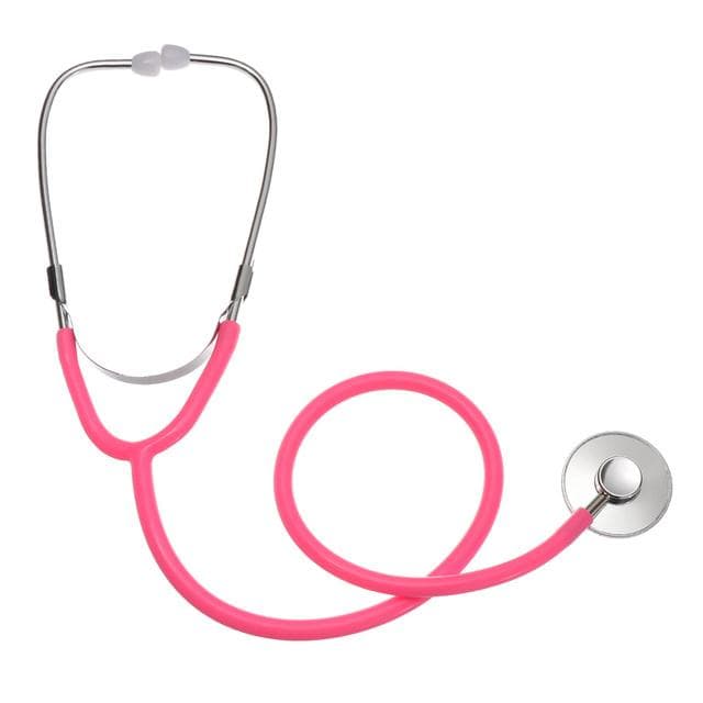 Kids Stethoscope Toy Simulation Doctor's Toy Family Parent-Child Games Imitation Plastic Stethoscope Accessories pink