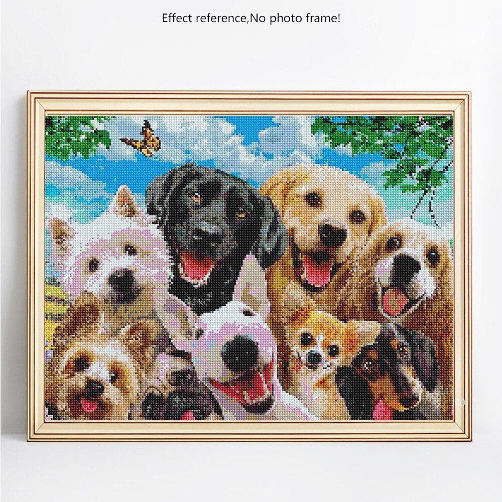 Diamond Painting Full Round Arrival Animals Pictures With Rhinestones Diamond Embroidery 20X30