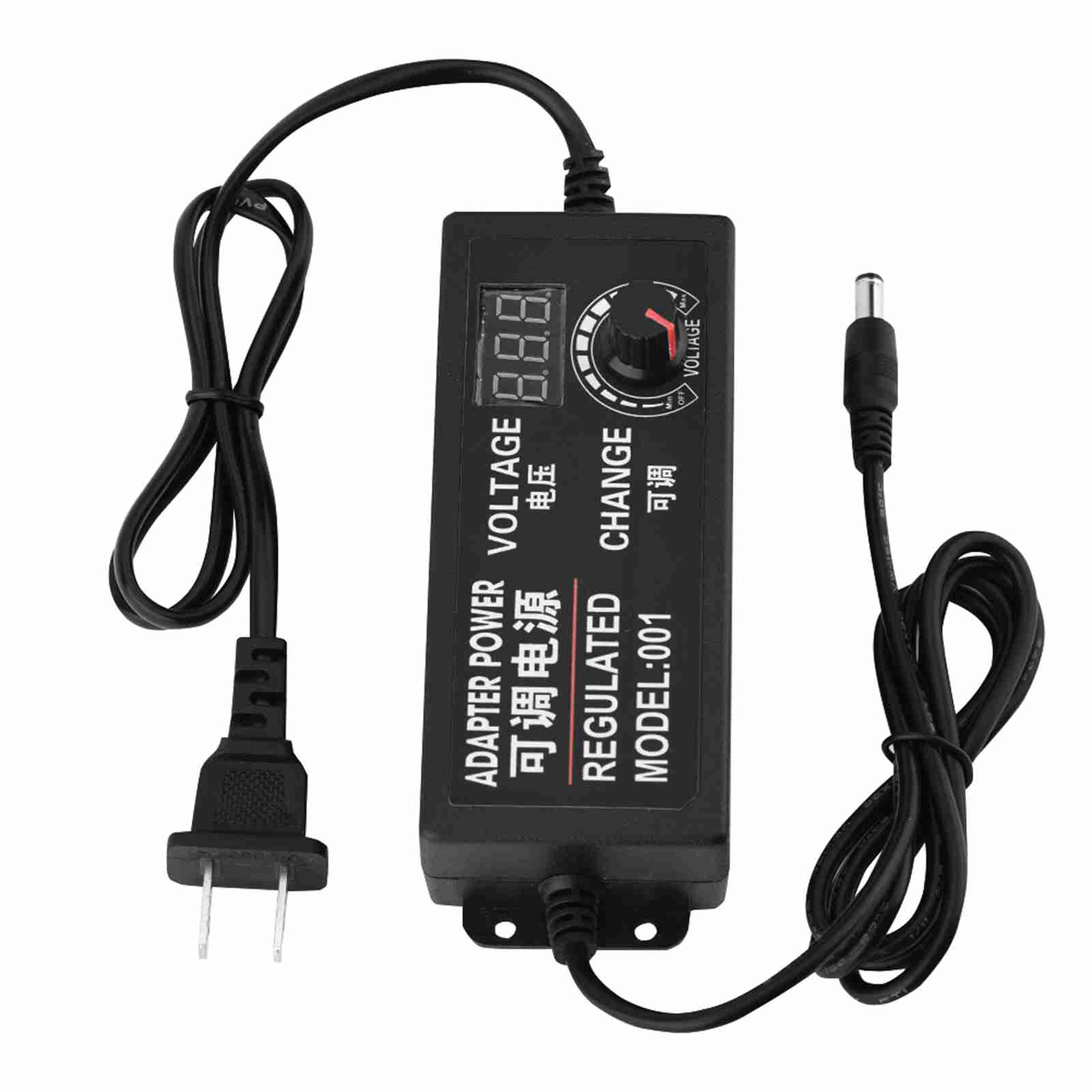 ACDC Adjustable Power Adapter 9-24V 3A Anti interference Power Adapter Supply US Plug
