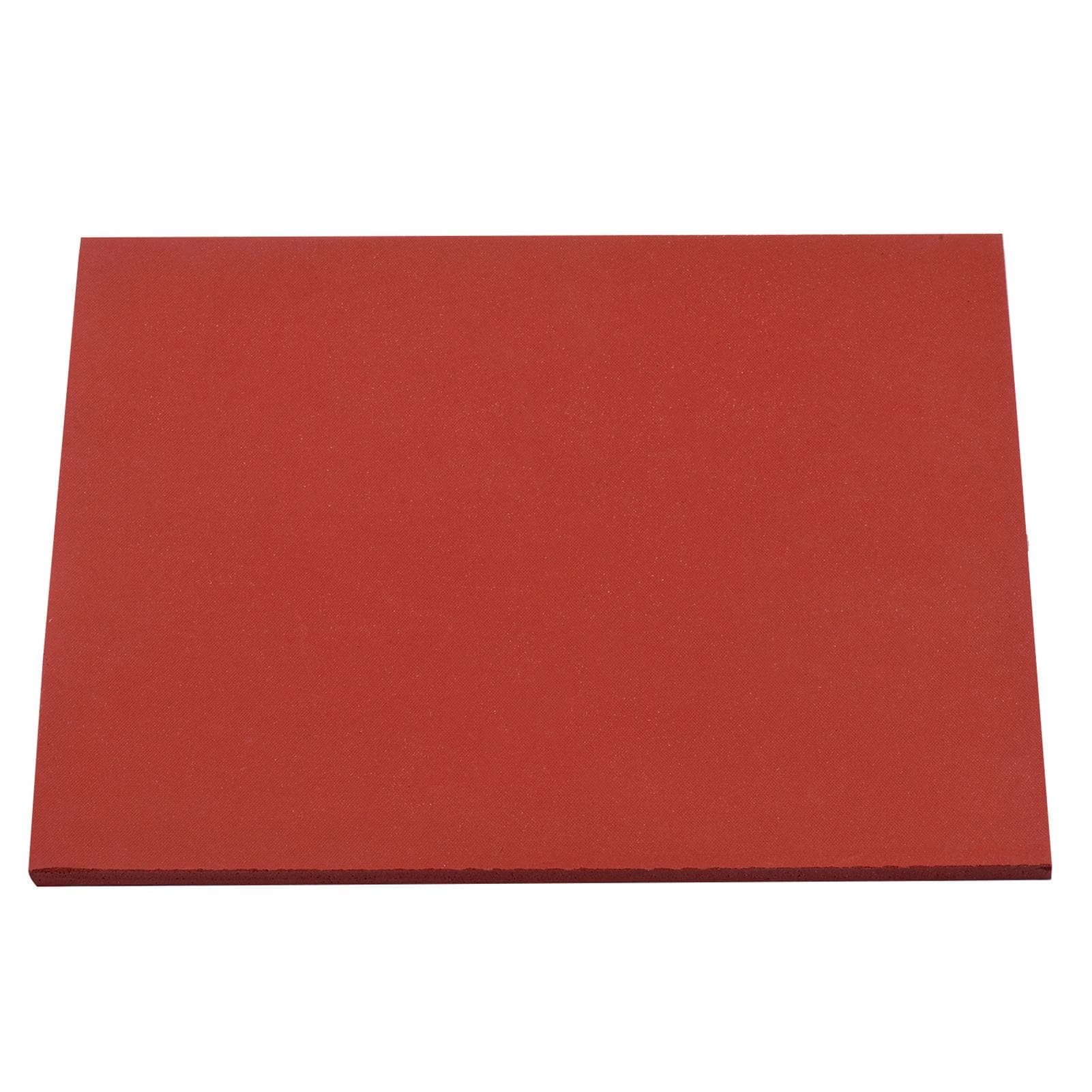 250*300*8mm Heat Pressing Mat Silicone Pad High Temperature Resistant Plate for Heat Press Machine 250x300x8mm red