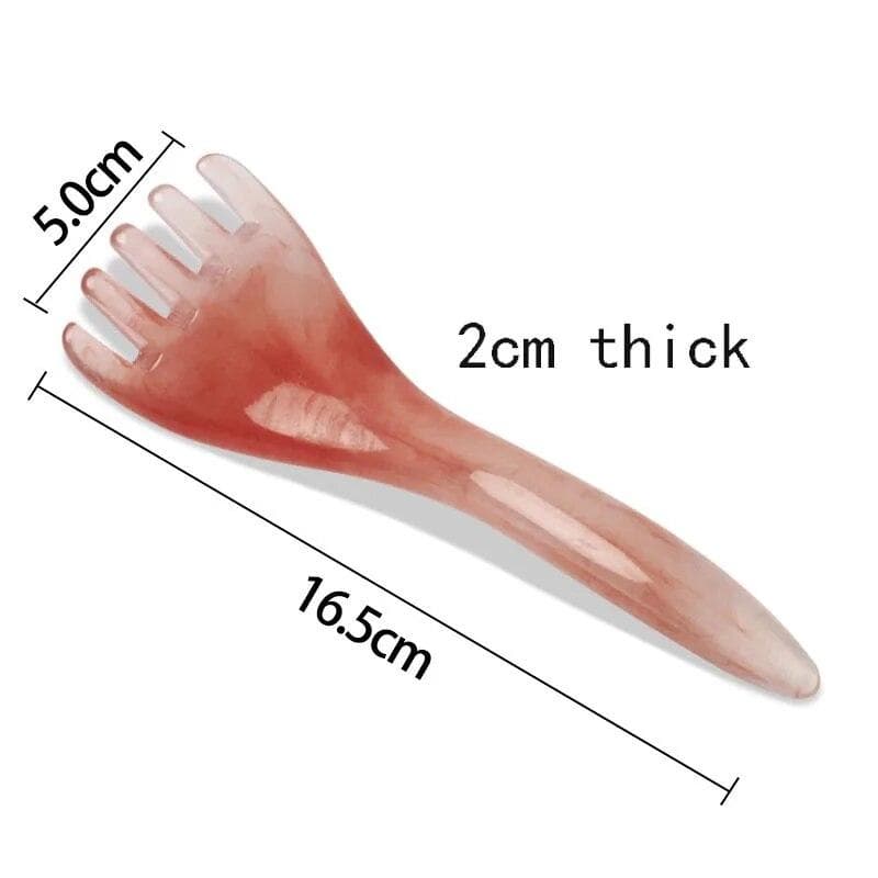 Head Massager Scalp Gua Sha For Body Neck Leg Massage Five-claw Head Scraping Stick Massage Scraping Claw Massage Tool