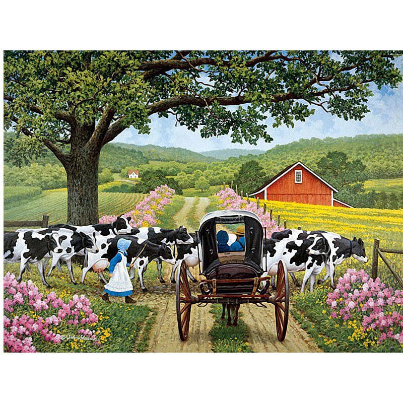 Diamond Painting farm landscape Diamond Painting Cross Stitch Diamond Embroidery 20X30CM