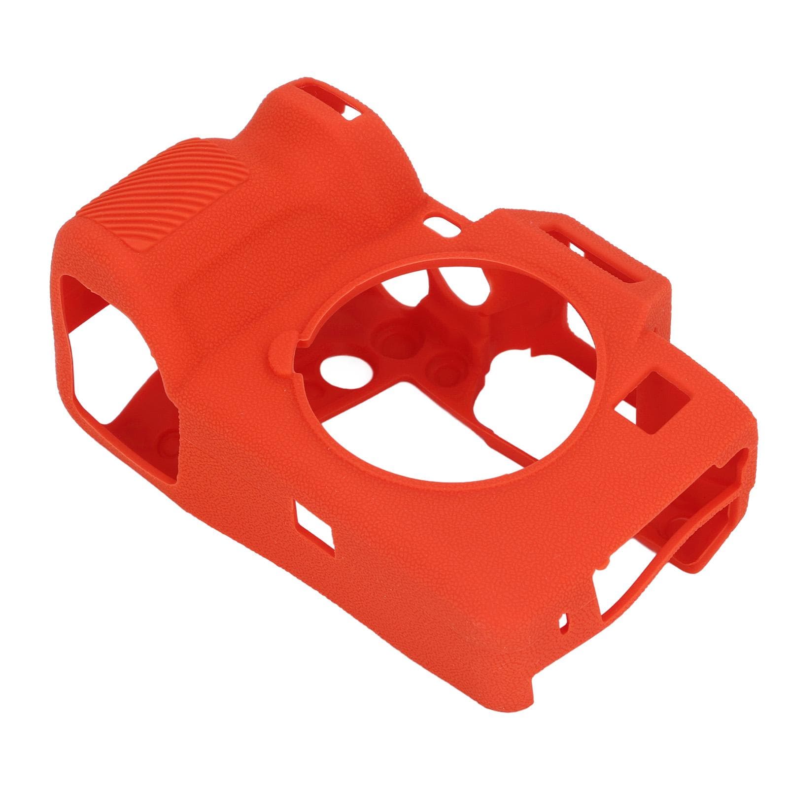 Silicone Protective Case for A7R5 Soft Shockproof Anti Slip Digital Camera Housing Cover Body Skin orange