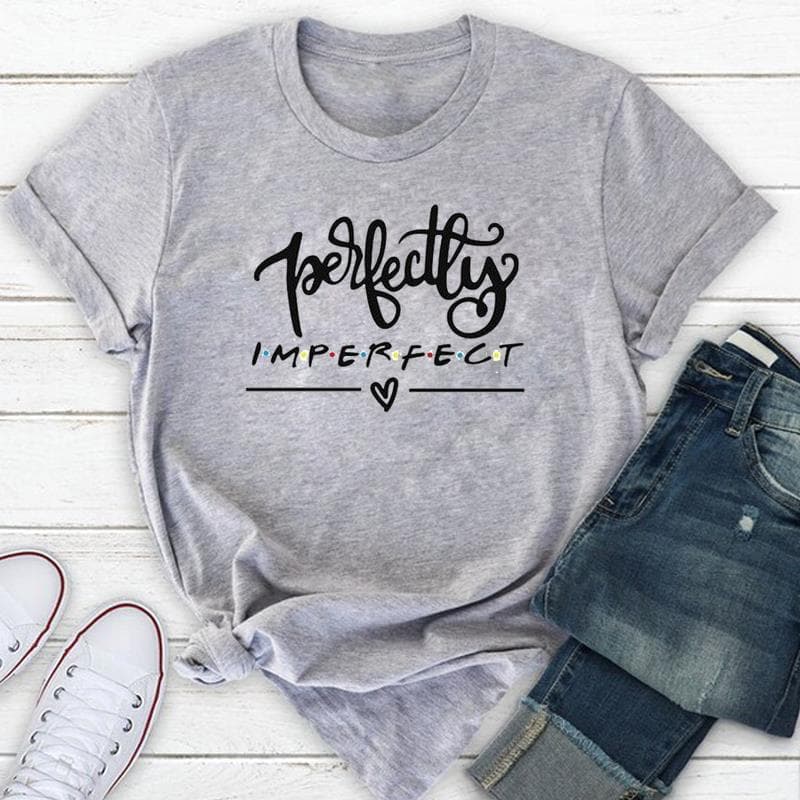 Letter Style Trend Cute Lovely Print Graphic Tee Ladies Female T Clothing Summer Top Casual Women's Fashion Short Sleeve T-shirt L