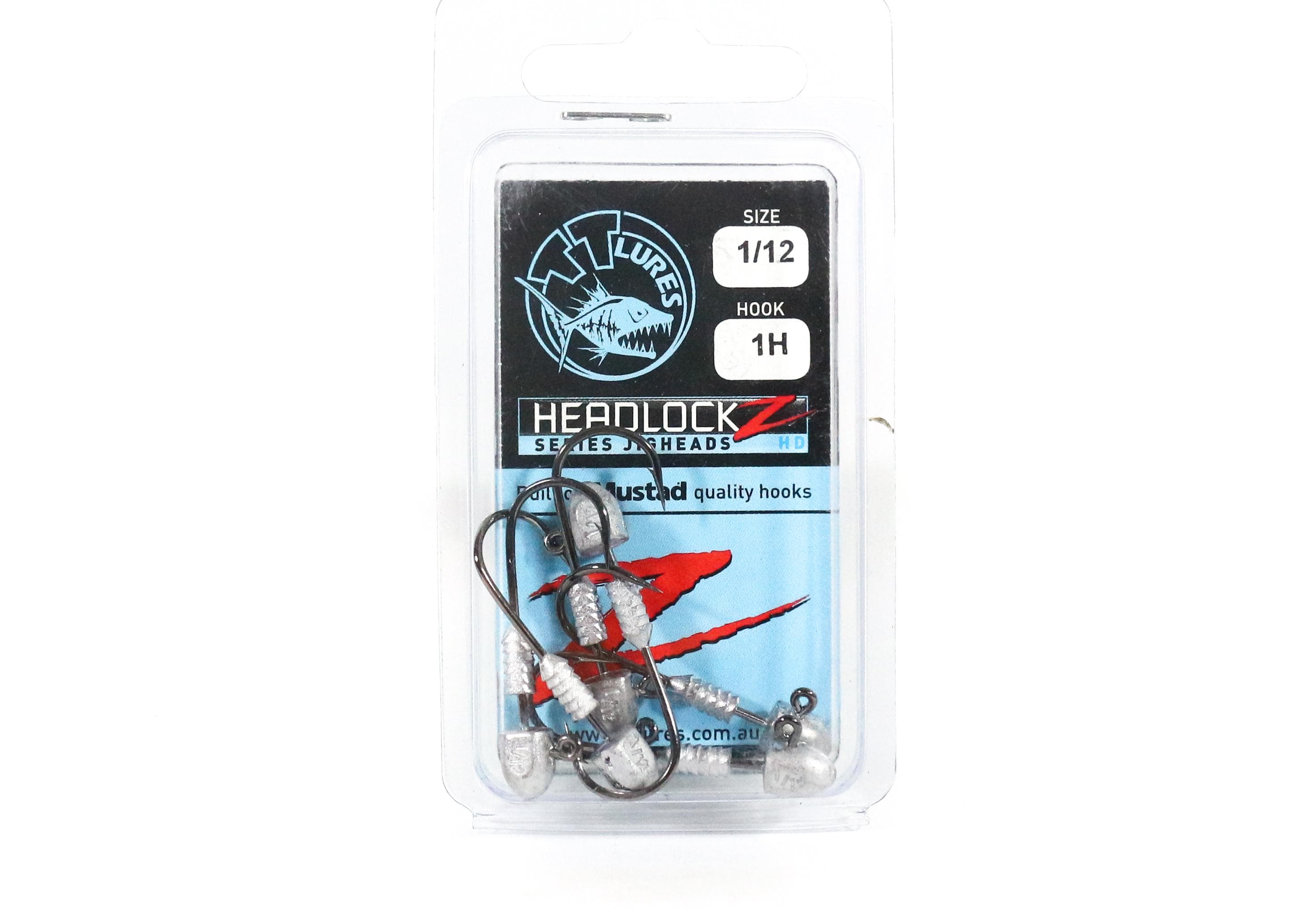 Tackle Tactics TT Headlockz HD Jig Head 1/12 oz 1 H 6/pack (3566)