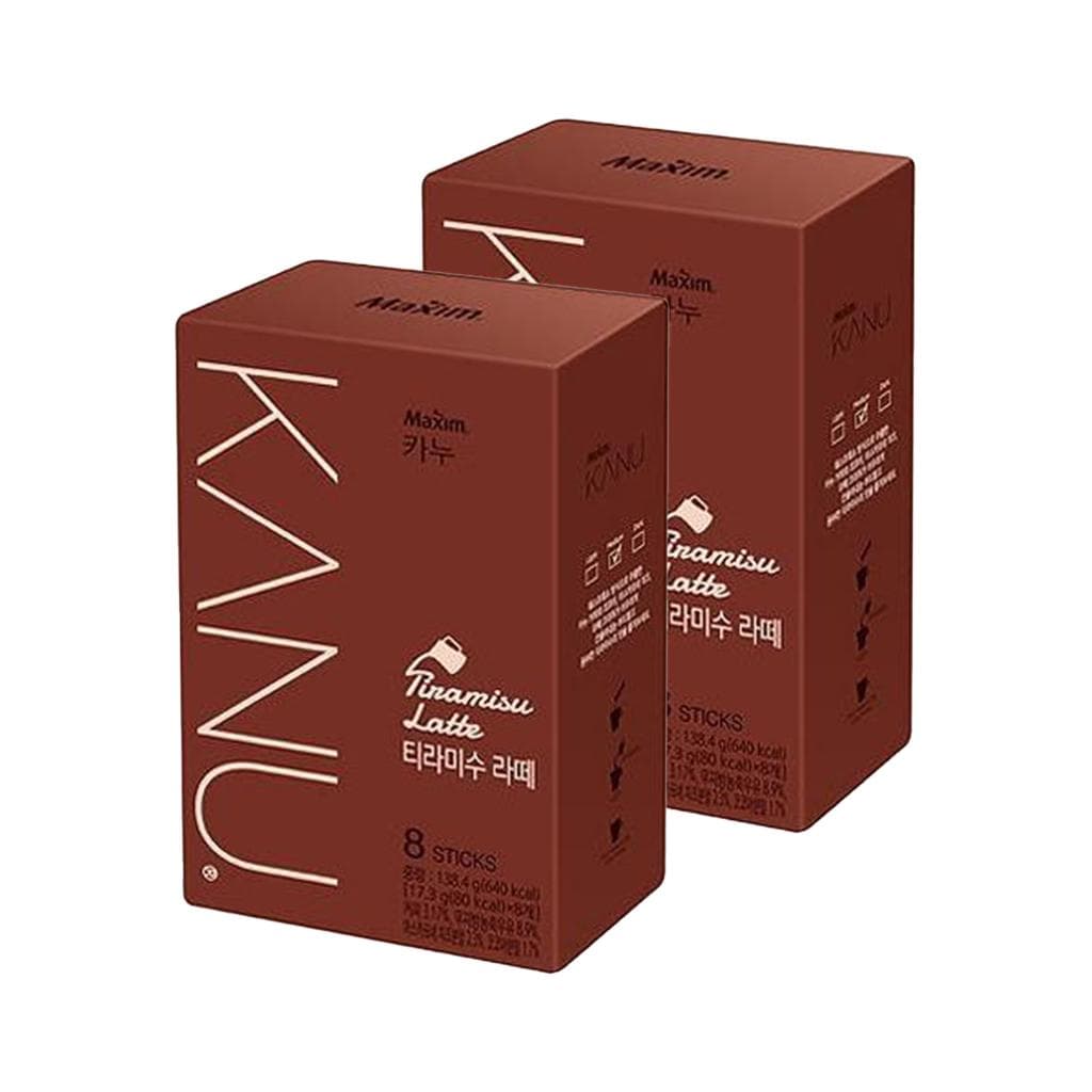 Dongsuh Maxim Kanu Tiramisu Latte (6 Options) #2Boxes(8 Sticks)