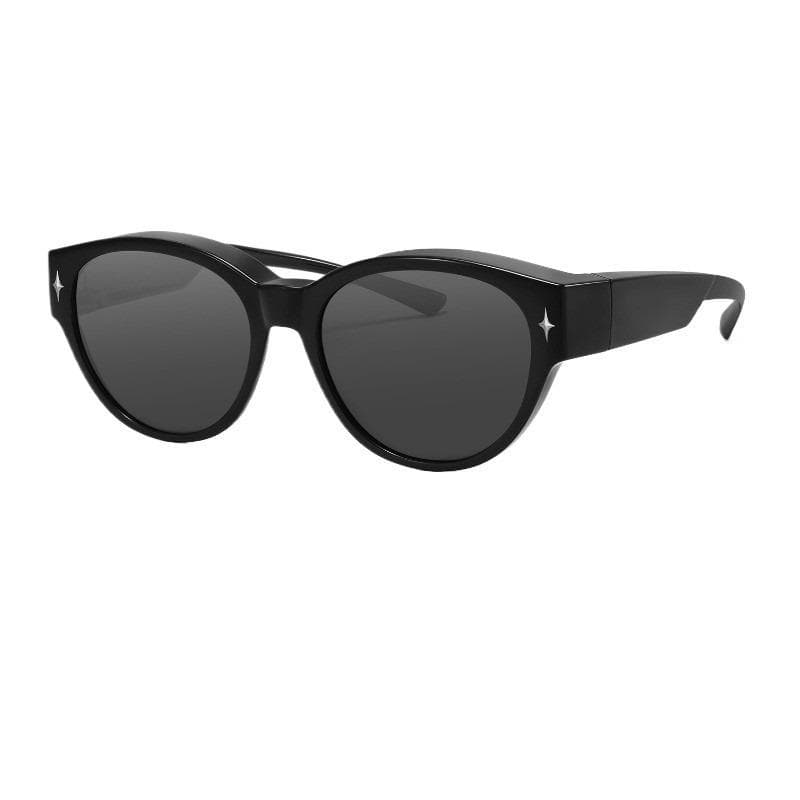 Fit Over Sunglasses for Driving Outdoor Over Prescription Glasses Unisex UV Protection
