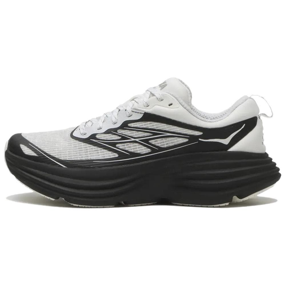 HOKA Bondi 8 Caged Stealth Tech Pack - Frost Black Unisex Sneakers White 1155391-FLCK 36⅔