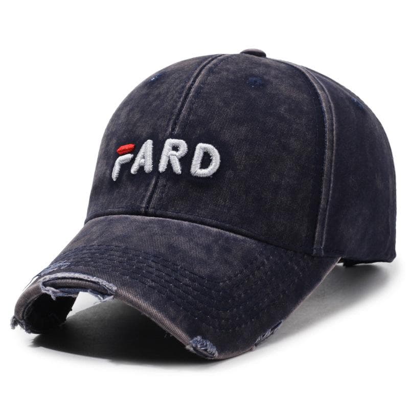 Edgy and Distinctive Embroidered Baseball Cap: A Bold Fashion Statement