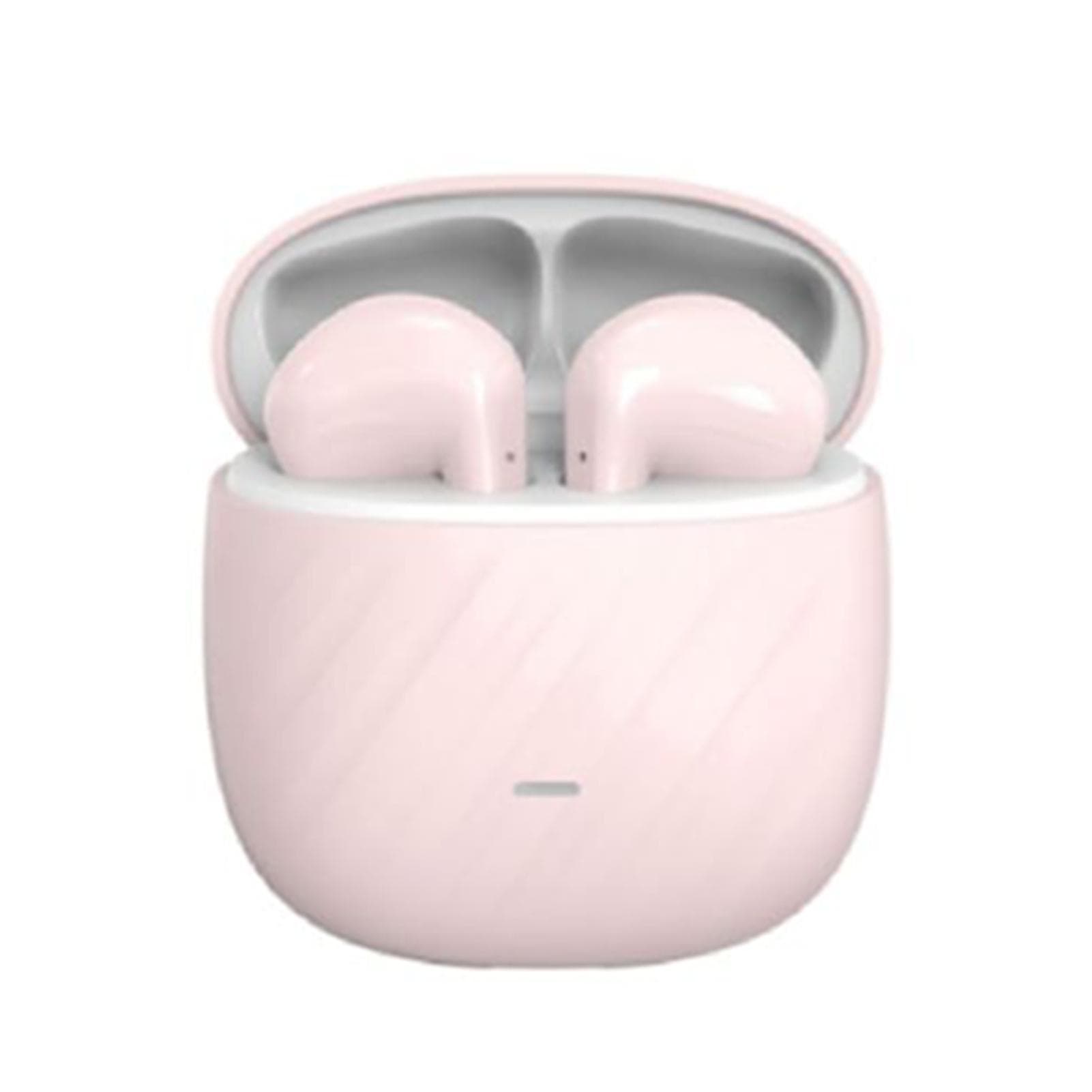 Wireless Earbuds TWS BT5.3 Earphone Lightweight and Ergonomic Design Semi-In-Ear Stereo Noise pink
