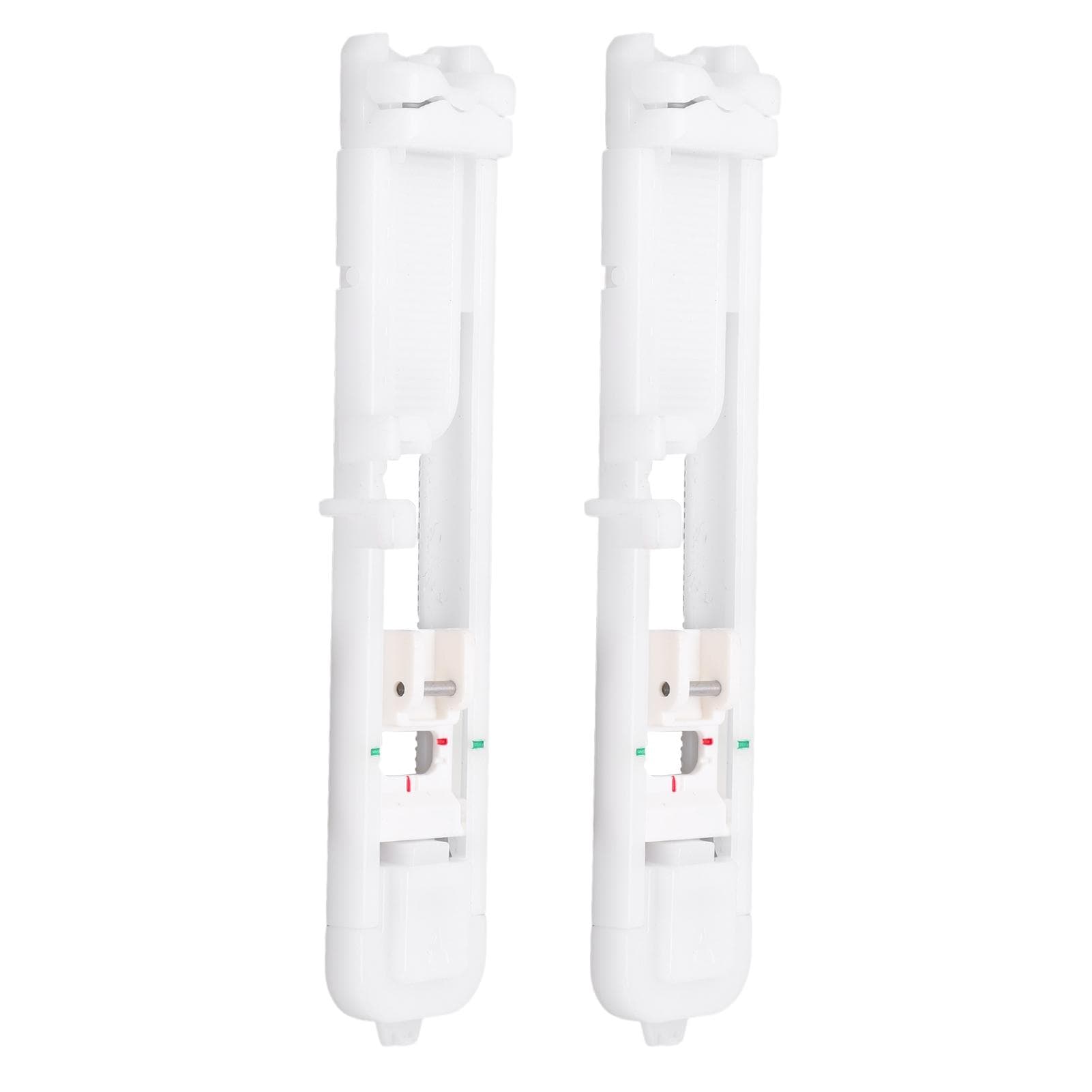 2Pcs Buttonhole Foot 1 Step Plastic Lightweight Practical Sewing Machine Presser Foot for Household
