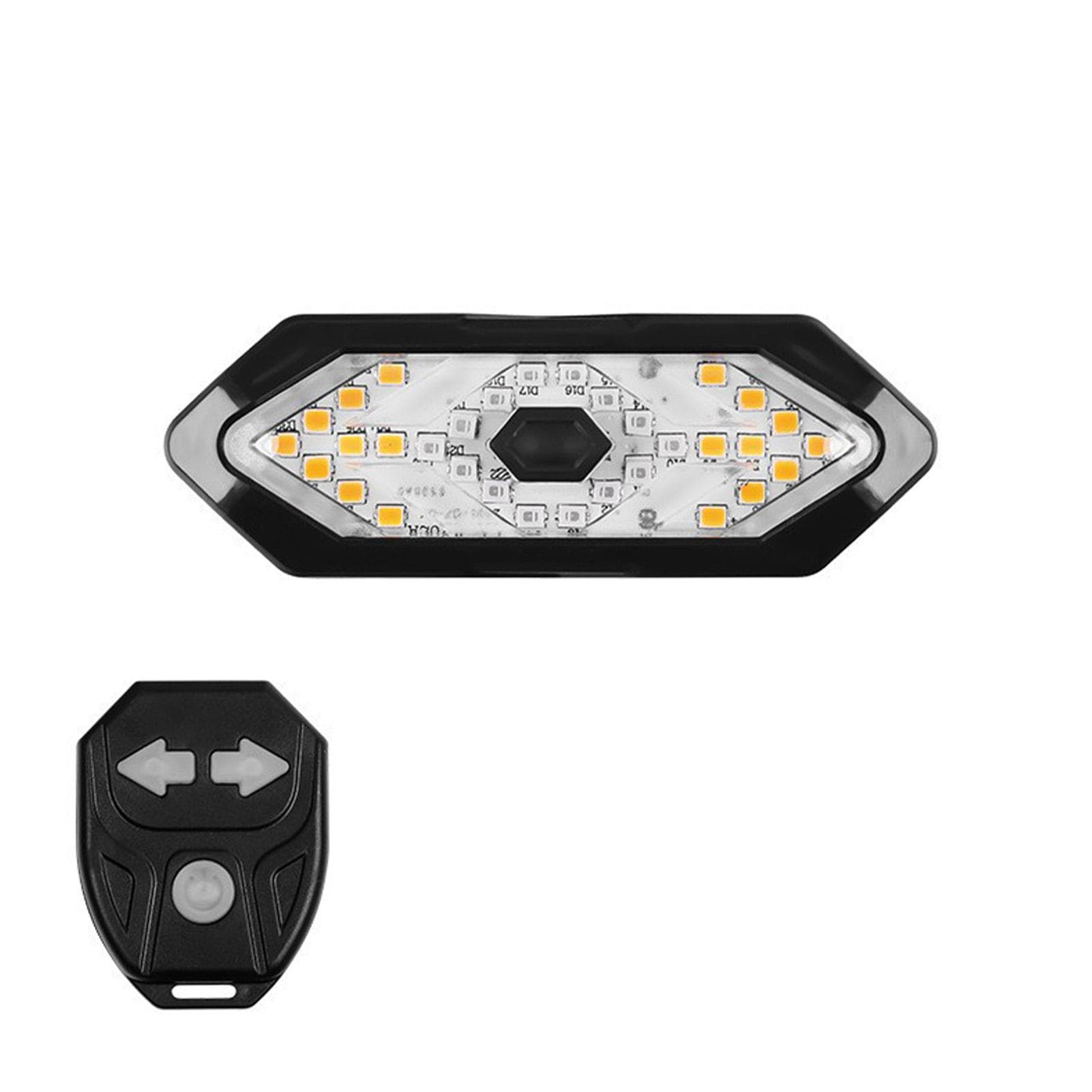 Bike Tail Light with Turn Signals Waterproof USB Rechargeable LED Safety Warning Bike Rear Light