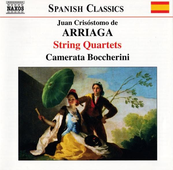 CD JUAN CRISÓSTOMO DE ARRIAGA - CAMERA - String Quartets 8557628 Naxos 2005 Japan Classical Used