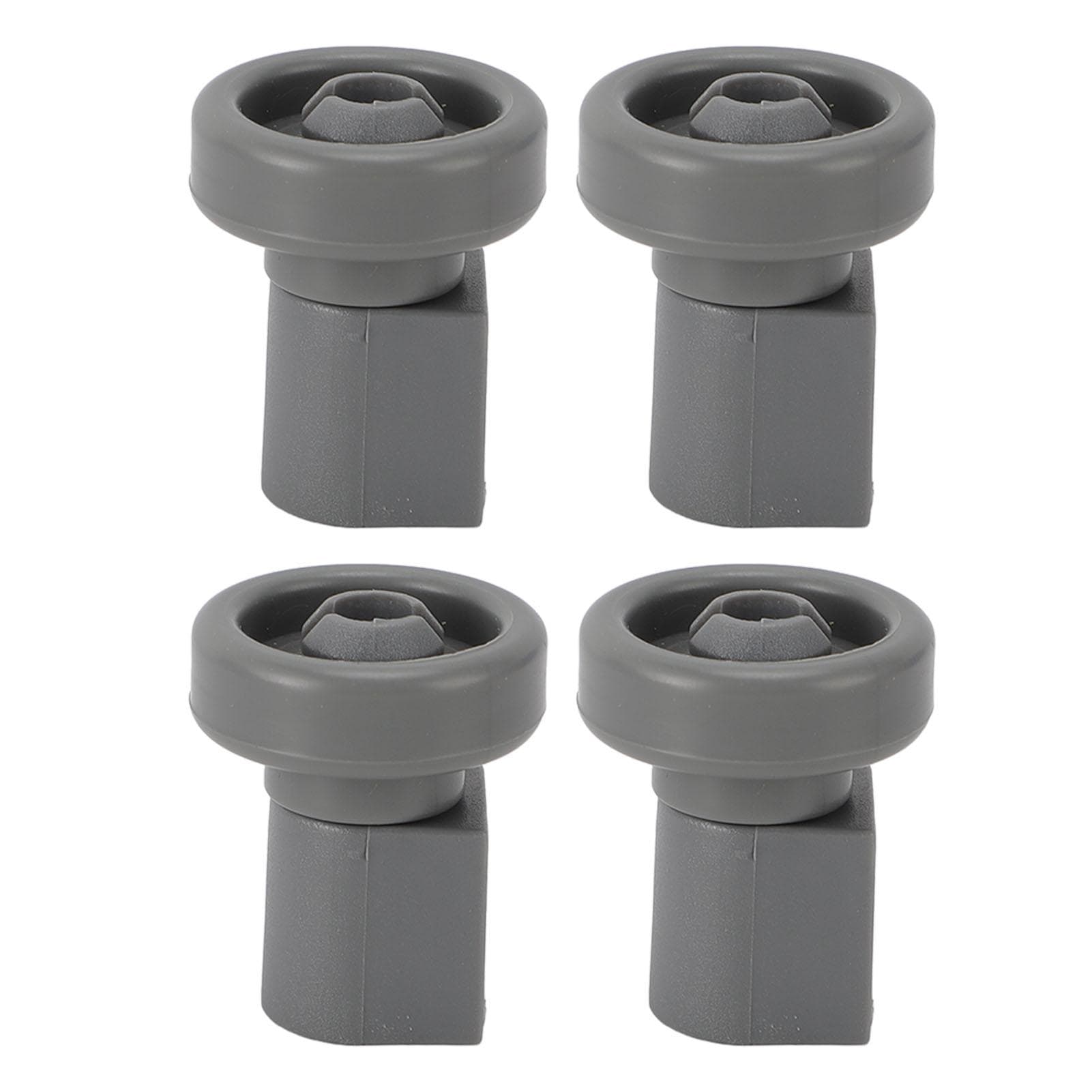 4PCS Dishwasher Lower Rack Wheel PP Dishwasher Wheel Replacement for AEG Favorit Privileg Zanussi
