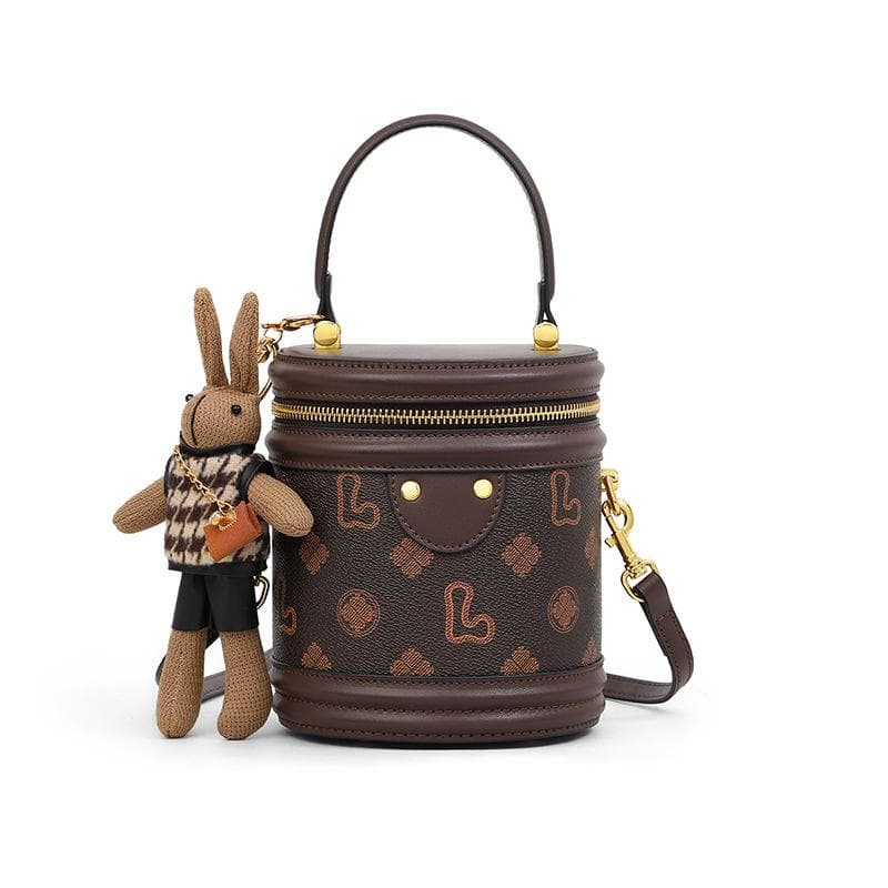 Women's Single Shoulder Crossbody Bag Women's Bucket Bags Light Luxury All-in-one Handheld Phone Bag