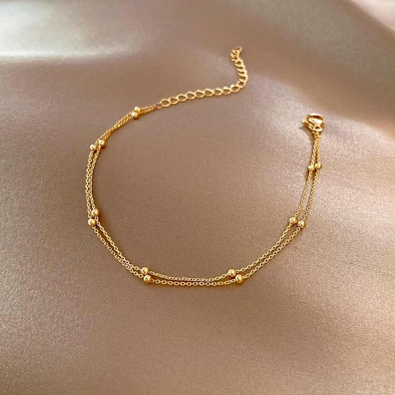 Bracelet for Women Vintage Cuff Bracelets Women Statement Chain Jewelry gold