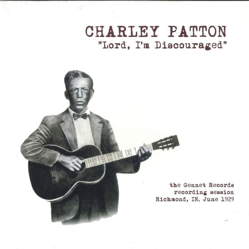 LP Record CHARLEY PATTON - Lord, I'm Discouraged WLV82076 Wax Love Record 2018 Europe Blues