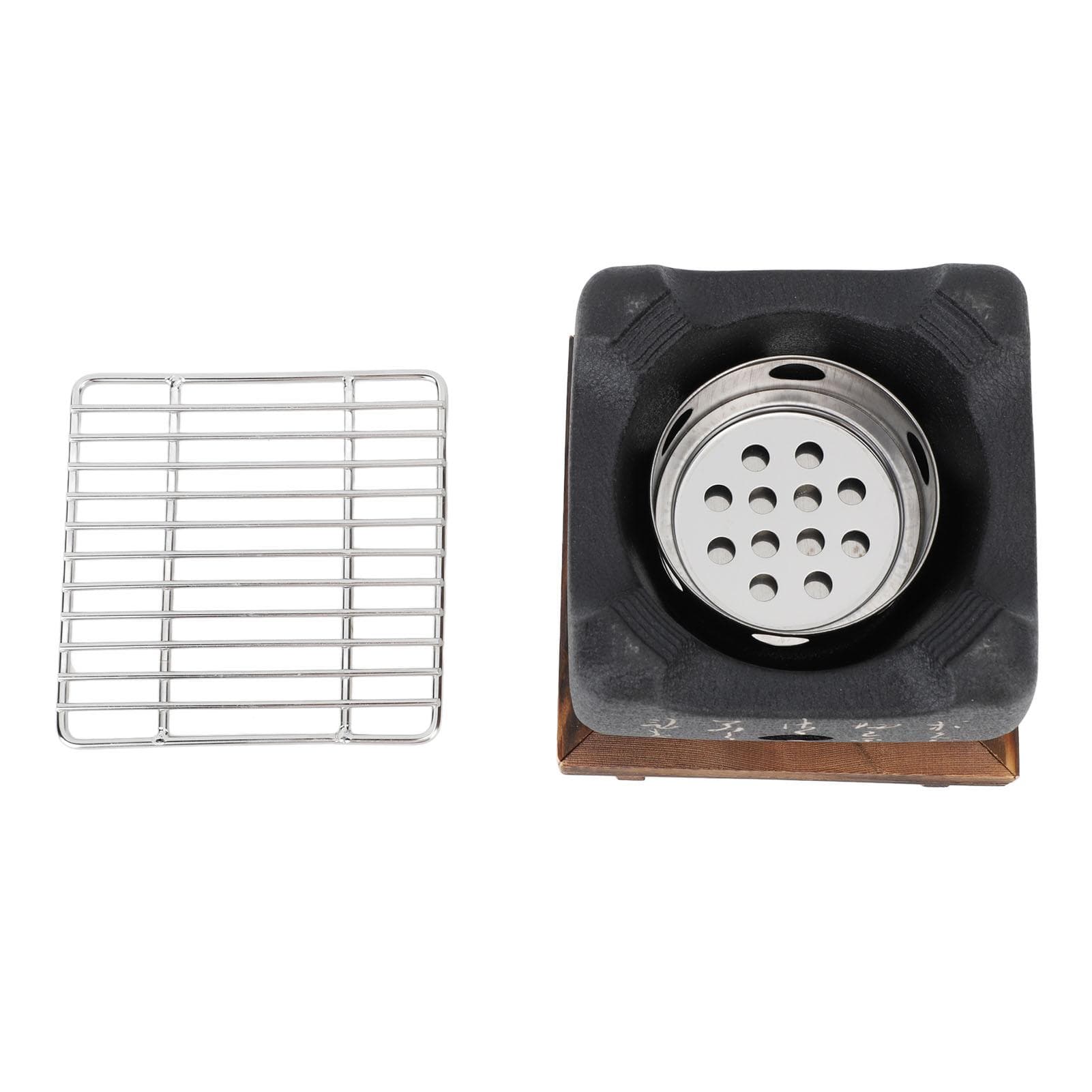 Japanese Script Food Charcoal Stove Multi Functional Fast Heating Mini Portable Barbecue Stove for L(for 6.5-9kg)