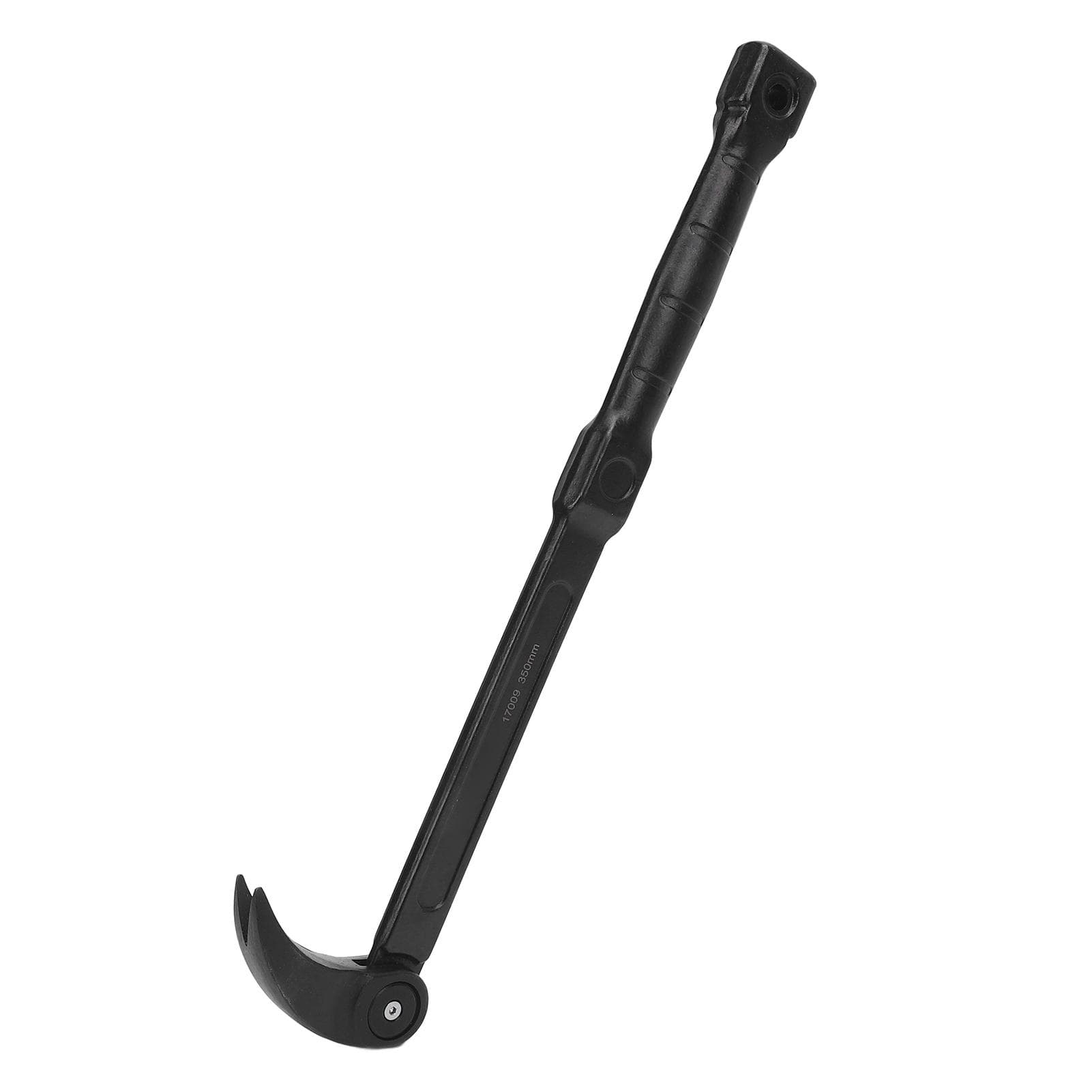 Pry Bar Tool 14 Inch 180 degrees Rotation Adjustable Angle CR V Steel Tire Pry Tool for Vehicle Repairing