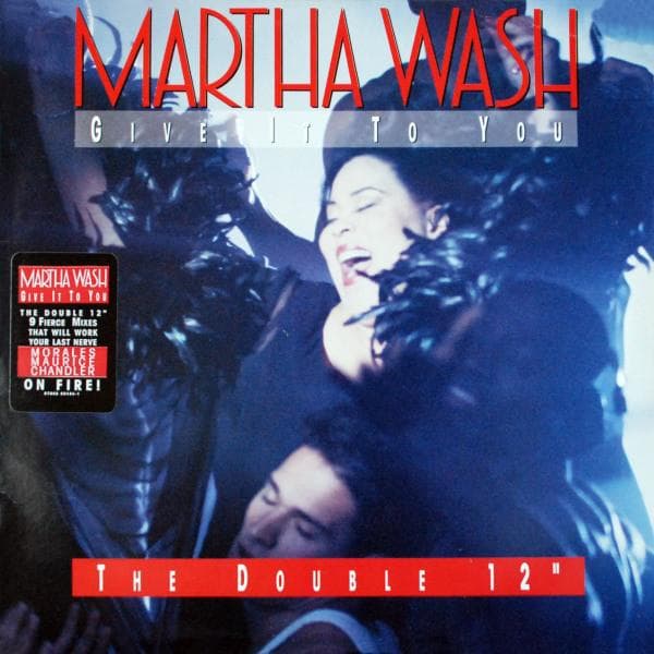 12inch Record MARTHA WASH Give It To You 07863624341 RCA 1992 US Dance Electronica Used