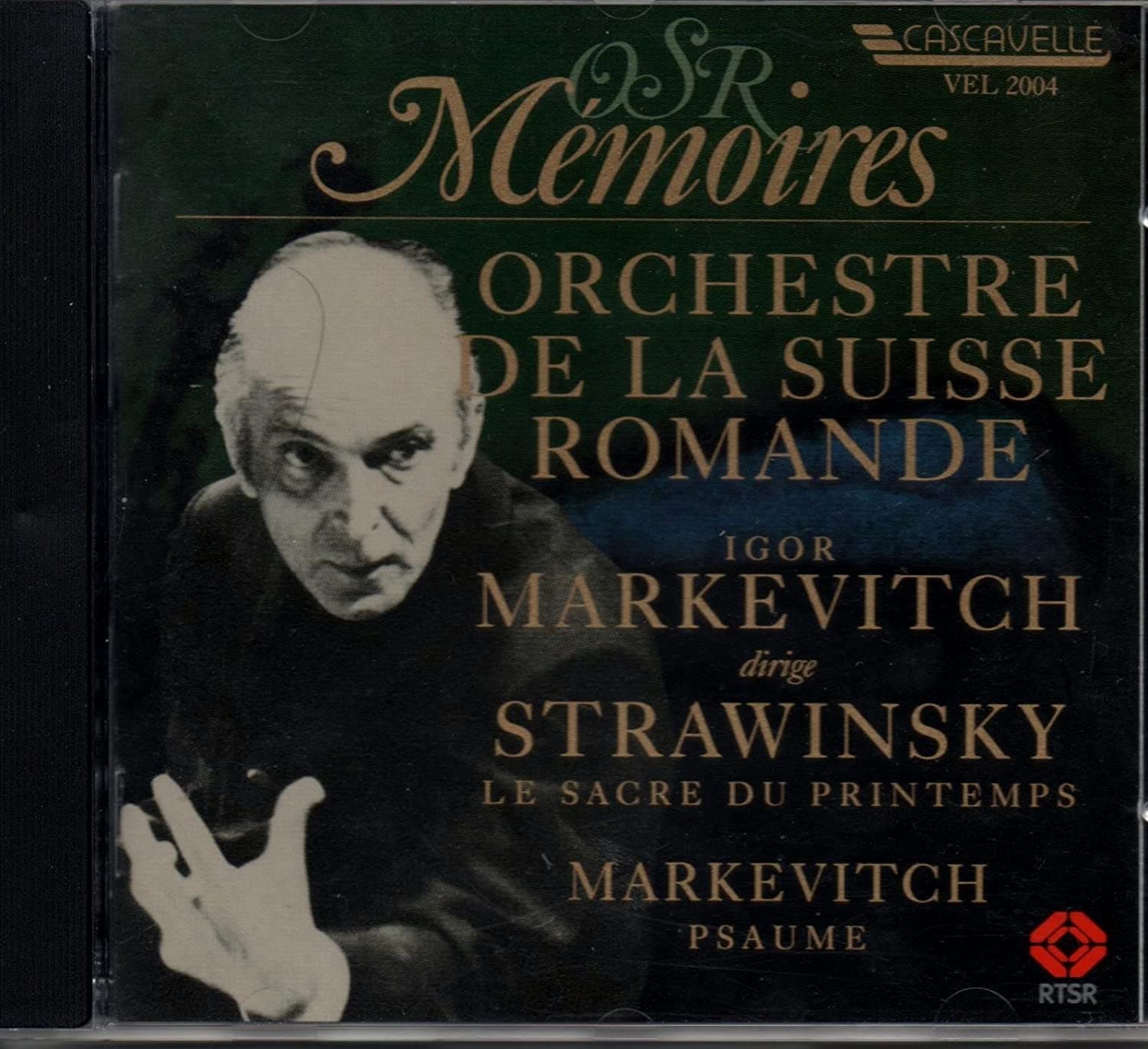 CD MARKEVITCH; SUISSE ROMANDE ORCH - Stravinsky: the Rite of Spring VEL2004 Non Japan Classical Used