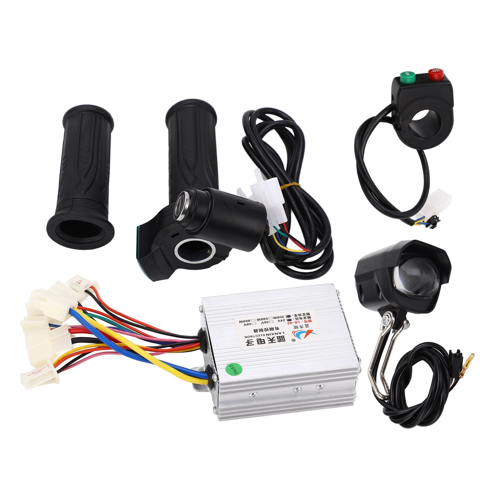 Electric Bike Controller Handlebar Kit Sensitive Control Scooter Brushed Controller Kit with