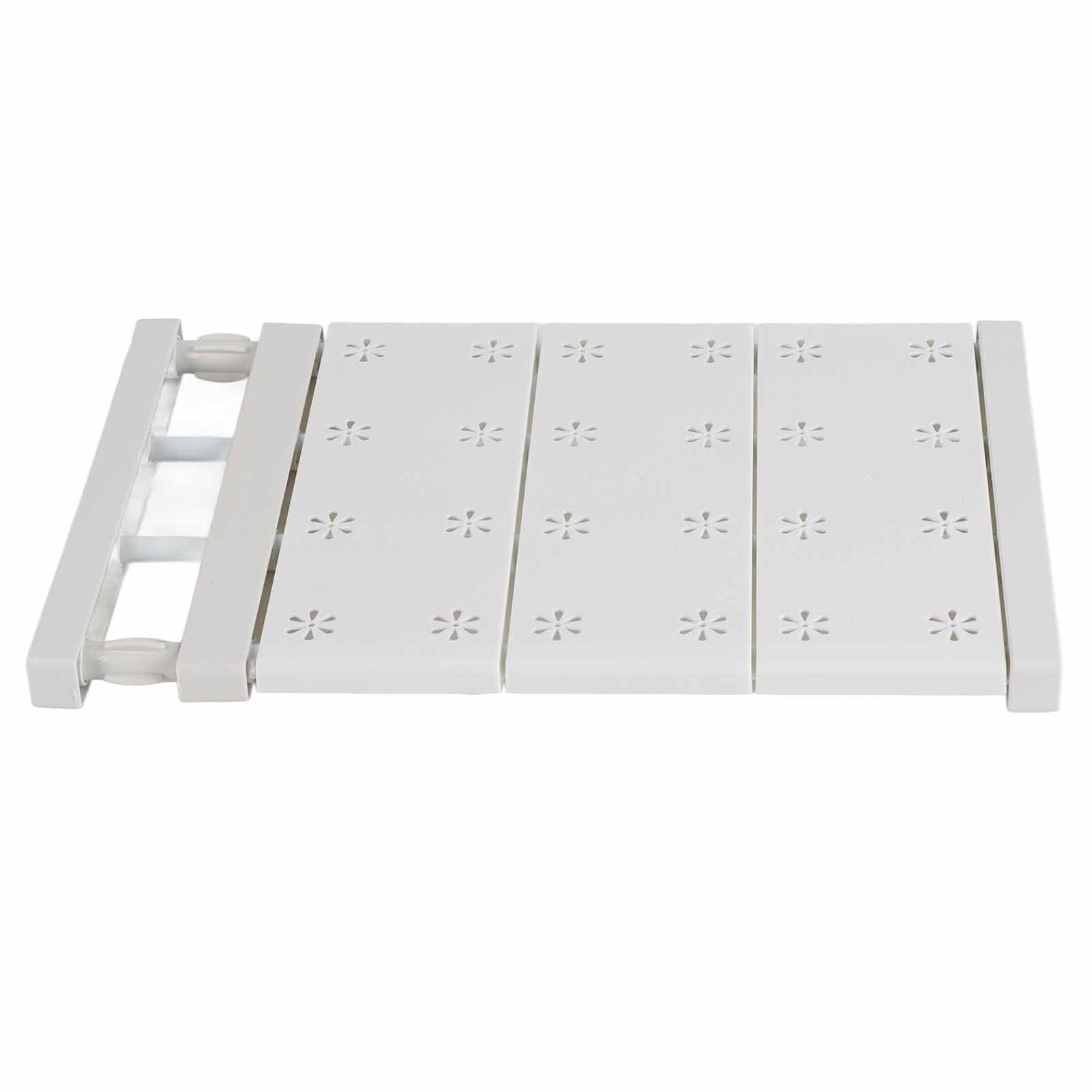 Closet Dividers Shelf Dividers Closets Shelf Closet Separator Stretchable Perforation Free for Length 14.96?23.62in