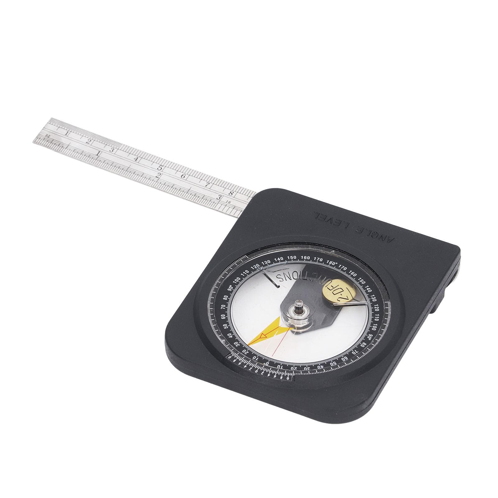 Magnetic Angle Locator Double Scale High Accuracy Bidirectional Magnetic Stripe Protractor for