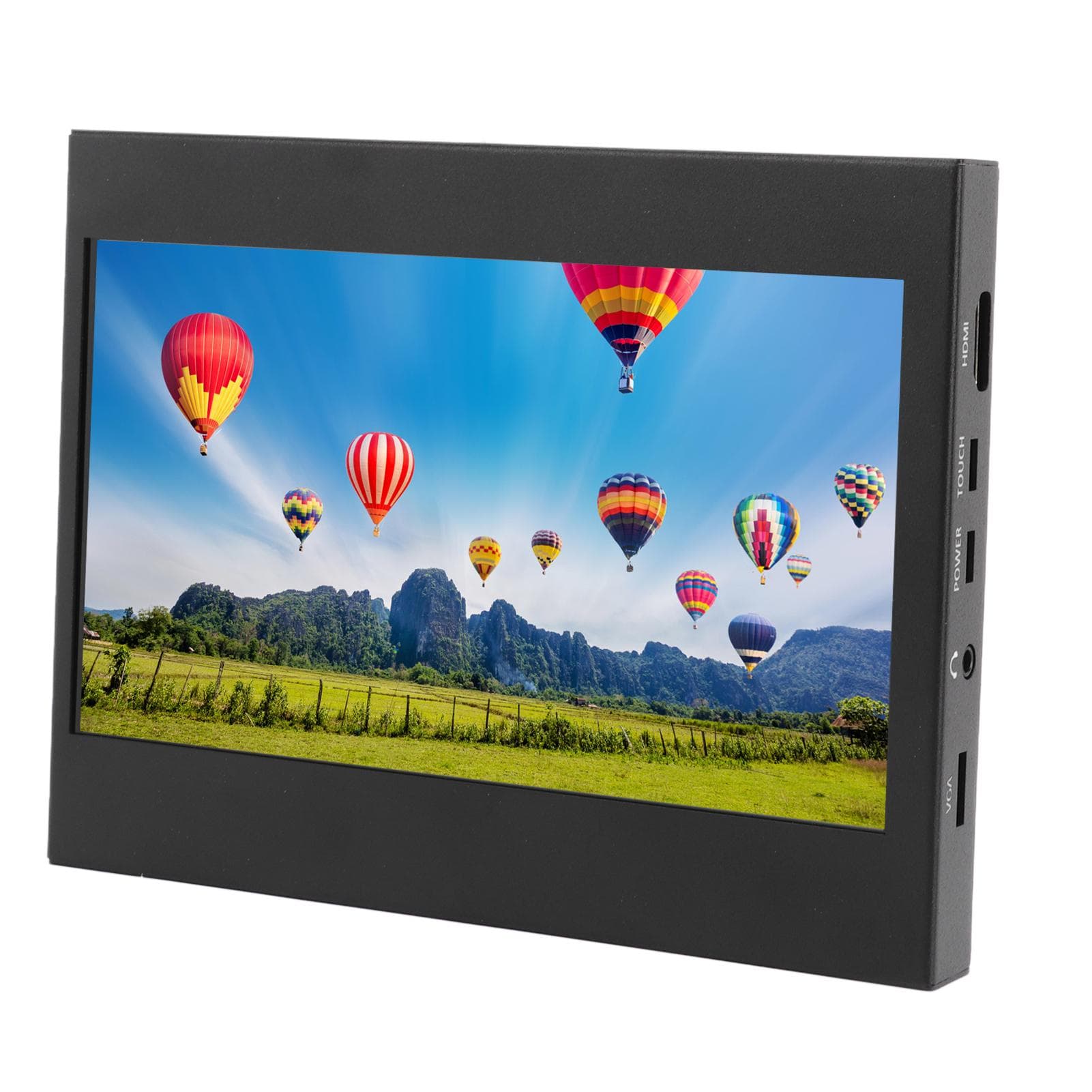 7 Inch Capacitive Touch Screen Display Portable HD Color Screen Display Support HD Multimedia