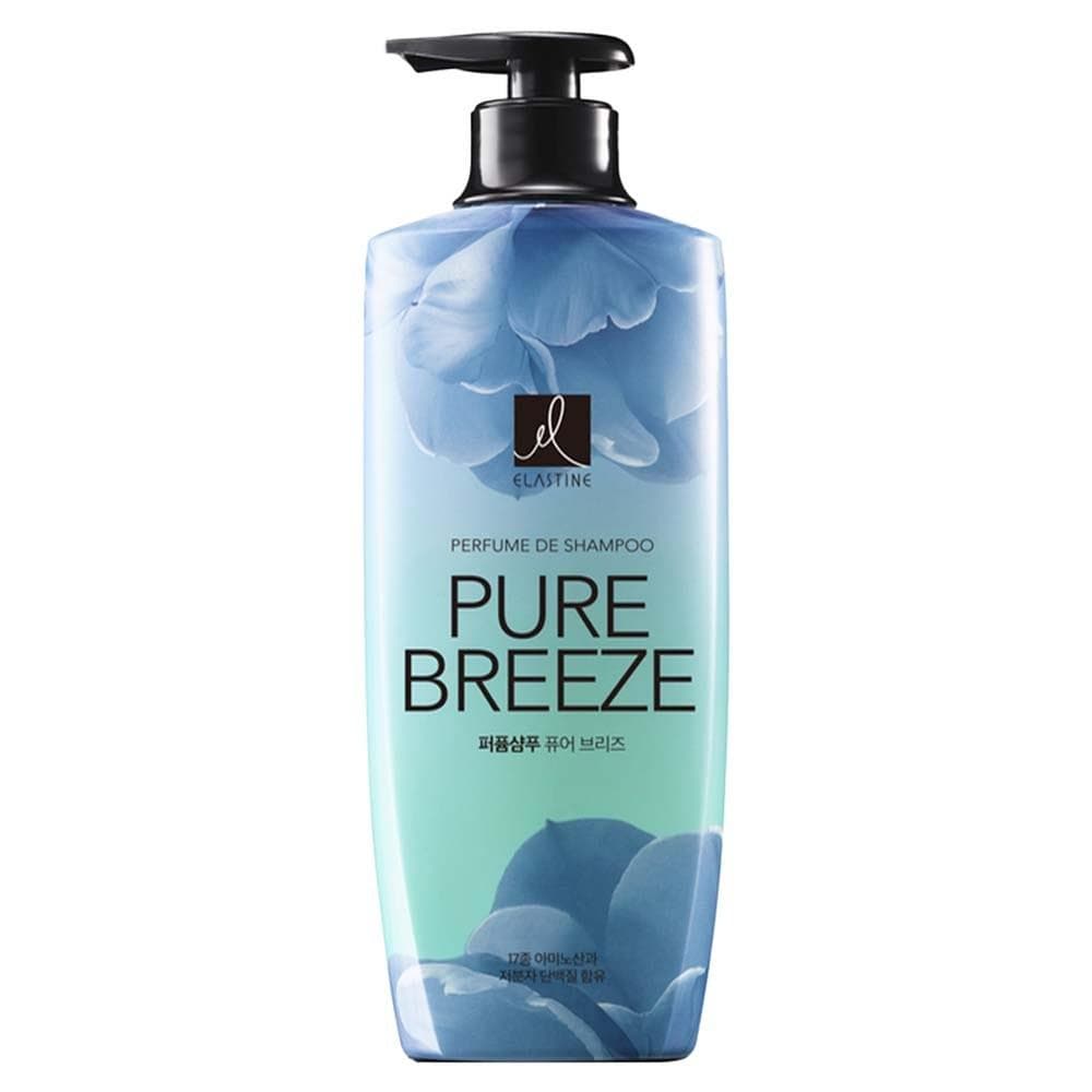 Elastine Pure Breeze Perfume Shampoo Rose & Peony Fragrance, 600ml, 1 unit