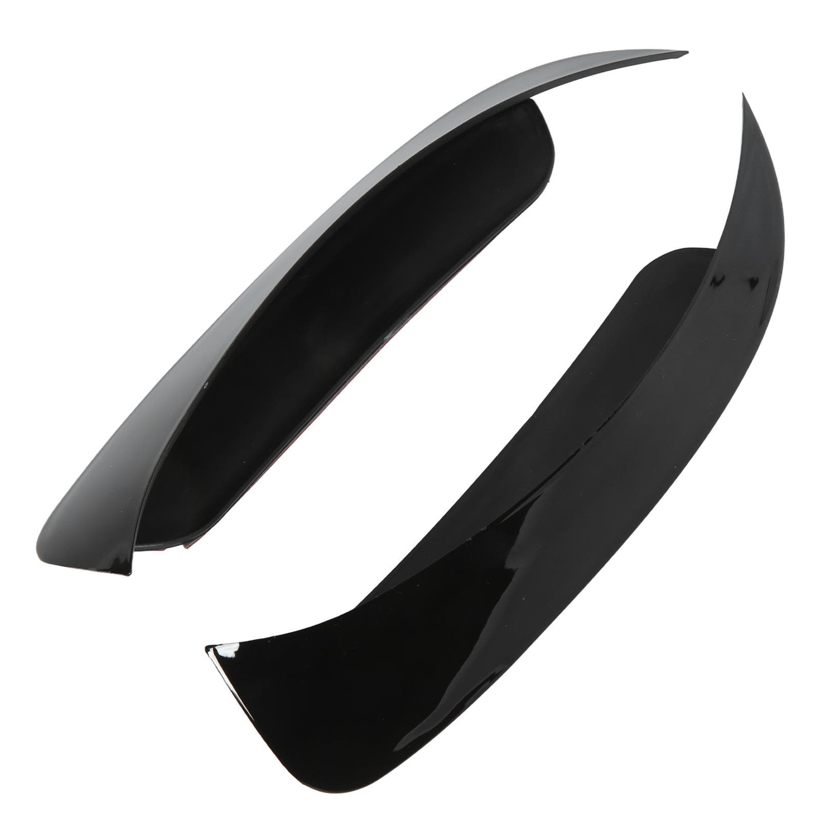 2pcs Glossy Black Rear Bumper Spoiler Fins Replacement for Mercedes GLA Class X156 GLA200 260 GLA45