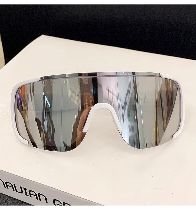 Trendy UV Resistant Windproof Cycling Goggles for Women Men Outdoor Sports Sun Protection Eyewear Skiing Mountaineering