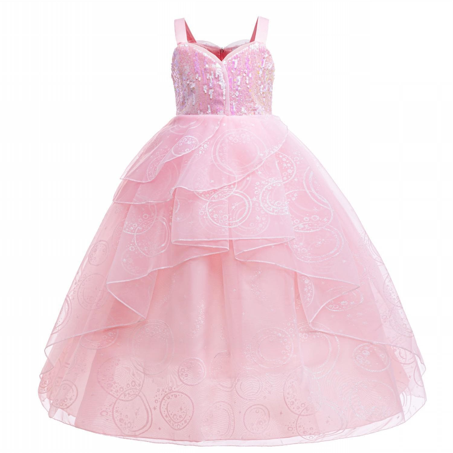 Magic Bad Witch Cosplay Glinda Pink child Dress 110cm pink