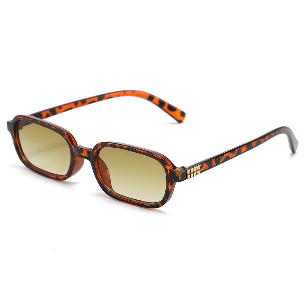 New Square Small Frame Sunglasses Women Luxury Fashion Sun Glasses Street Photography Trendy Glasses 1PC