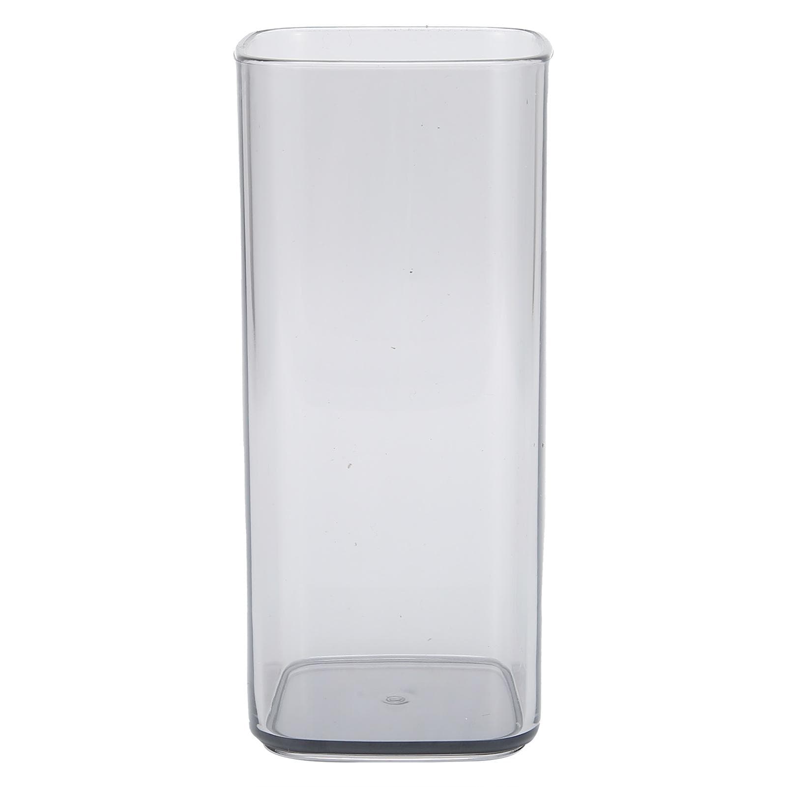 250ml Square Cup Innovative Reusable Tea Juice Coffee Mug Drinkware Kitchen AccessoryGray gray