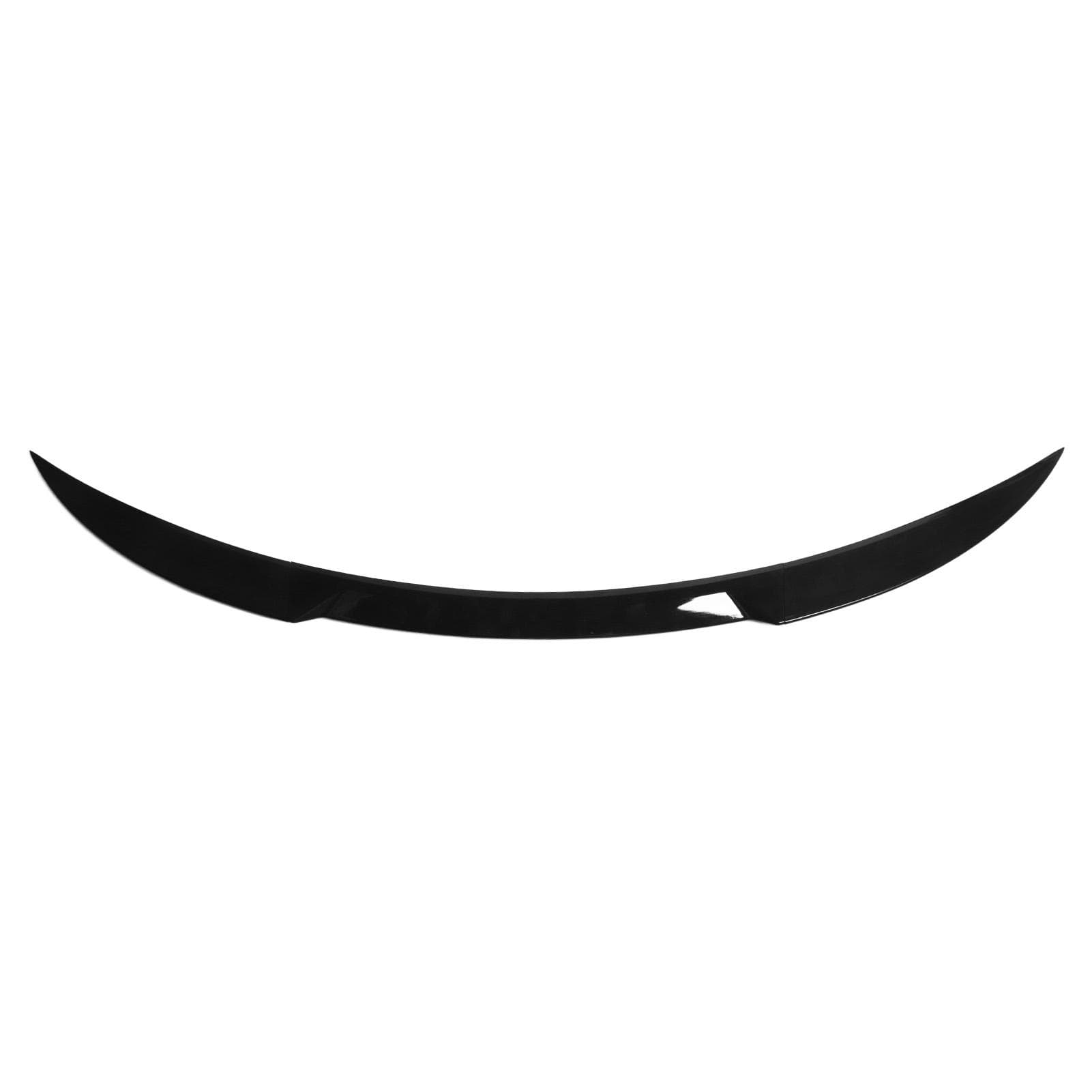 3PCS Car Rear Spoiler Wing Bright Black 120cm Low Noise Lightweight Shockproof Universal for
