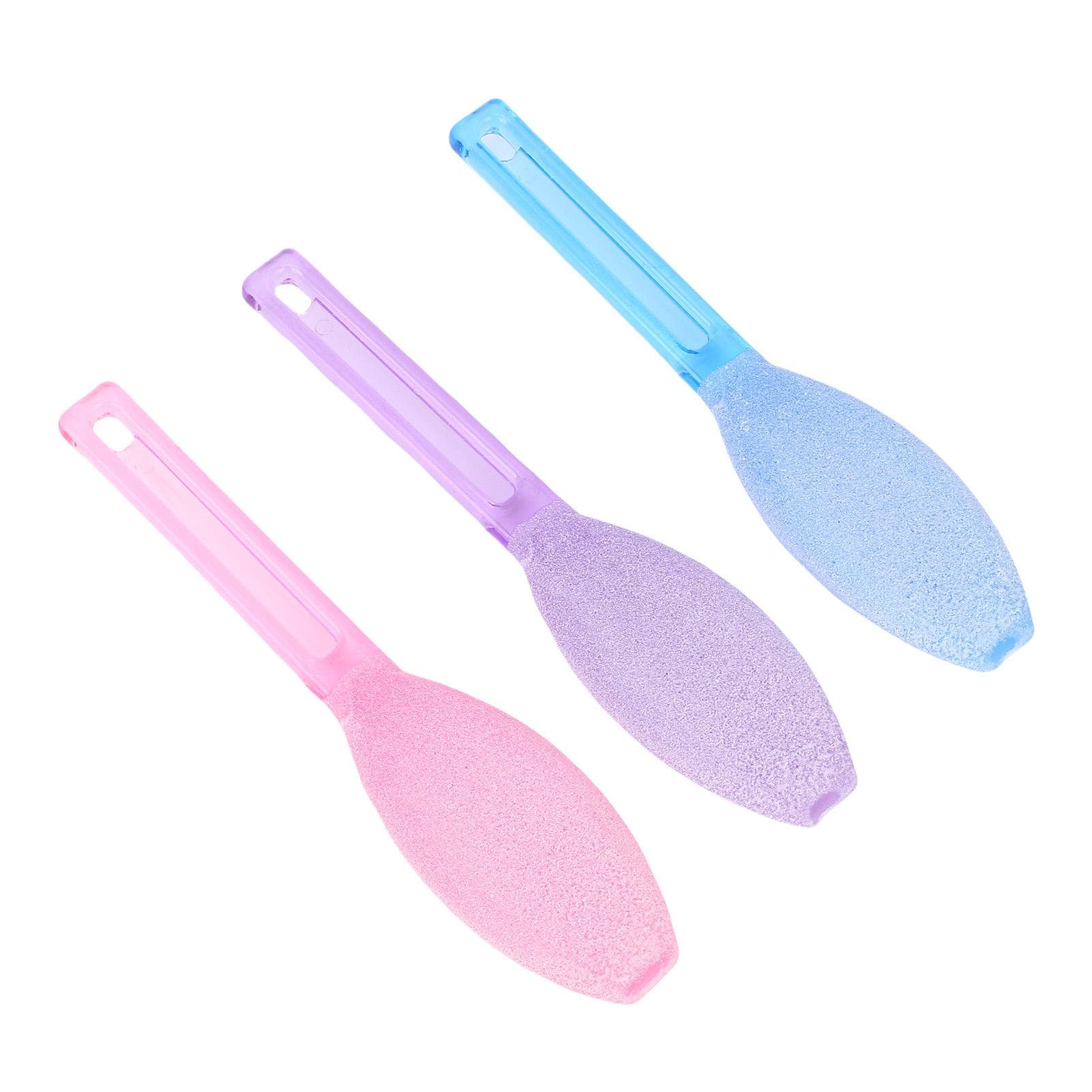 3pcs Foot Scrubber Files Pedicure Tool Ergonomic Multifunctional Heel Foot File Manicure Tool
