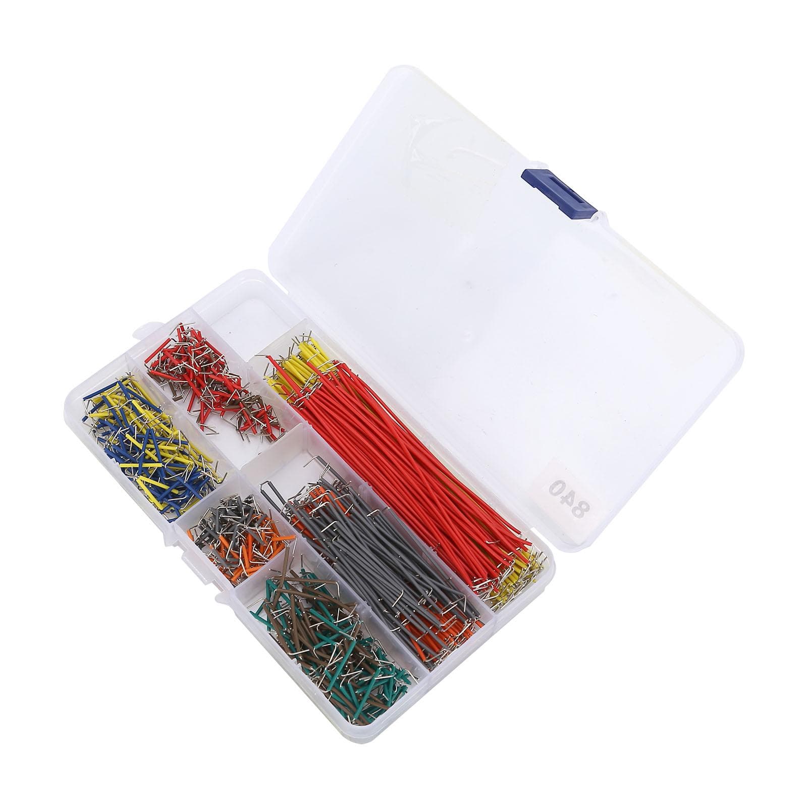 840Pcs Flexible Jumper Solderless Breadboard Pin Expansion Wire Kit Electronic Component