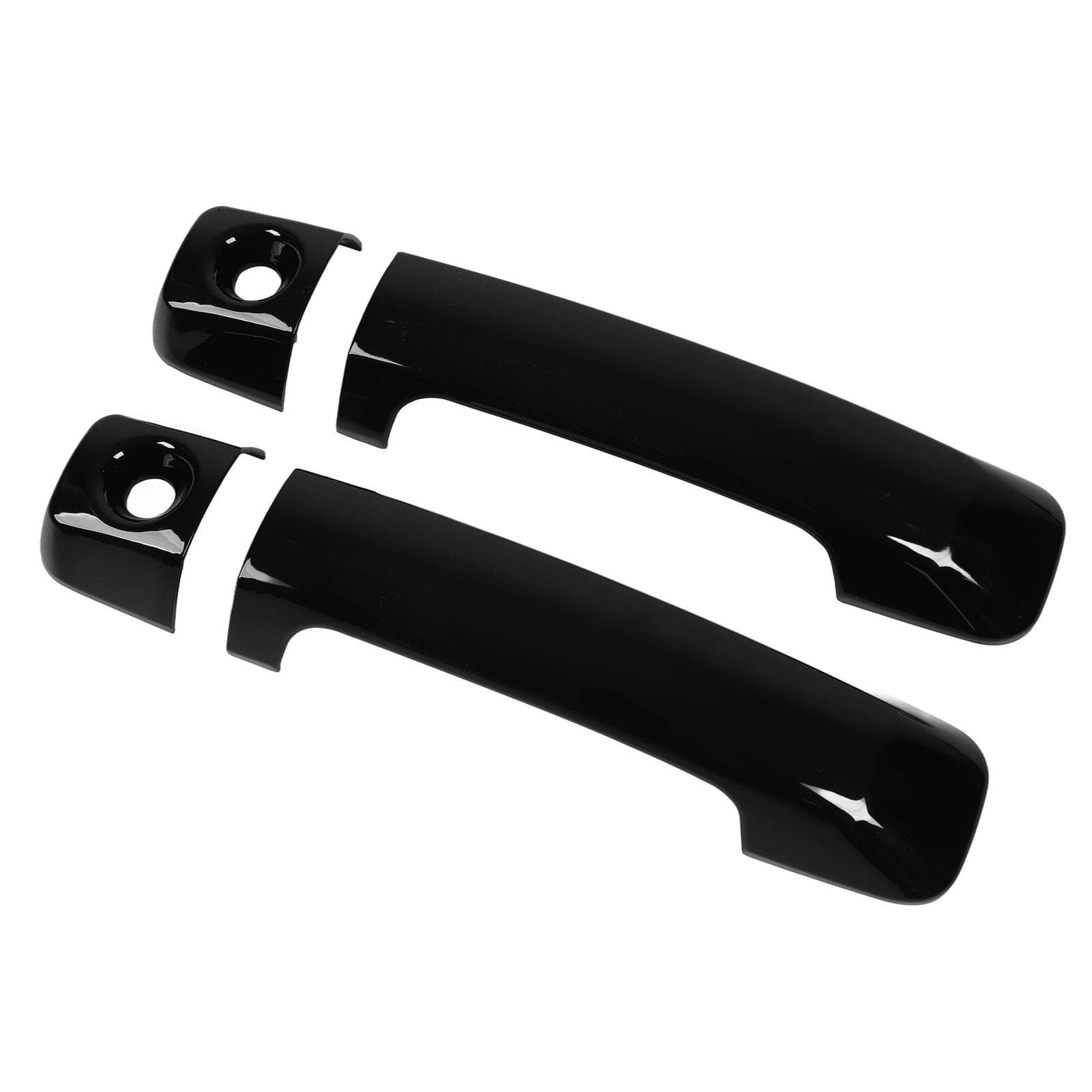 4pcs Car Outside Door Handle Cover Exter Door Handle Protective Trim Cover for FJ Cruiser Bright