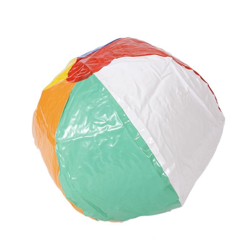23CM Inflatable Colorful Beach Ball Children Rubber Pool Play Toys Swimming Toys