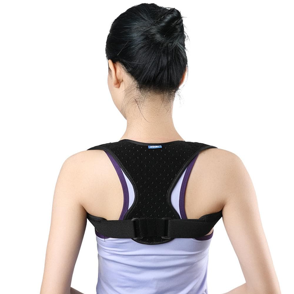 Back Brace Posture Corrector Adjustable Spine Corrector Back Straightener, Neck, Shoulder and Back Pain Relief for Men Women S
