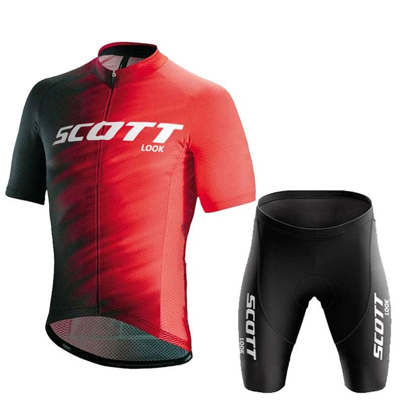 2025 Team Sportwear Cycling Jersey Set Summer Cycling Clothing MTB Bike Clothes Uniform Maillot Ropa Ciclismo Man Bicycle Suit XL