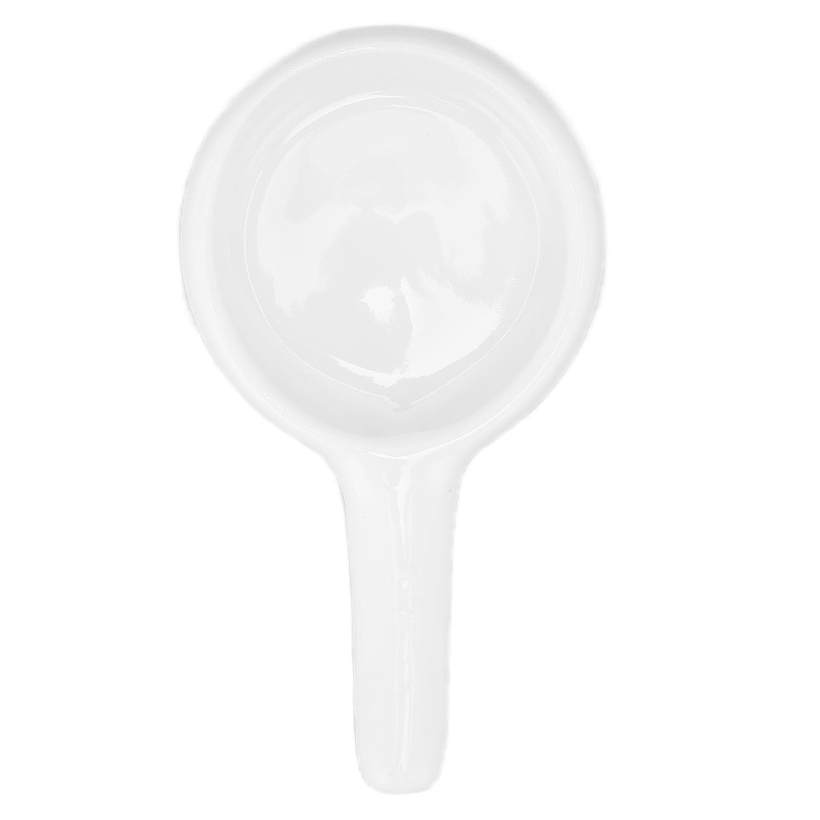 Little Tealight Candle Holder Ceramic Spoon Shape Home Decoration for Incense BurnerWhite white