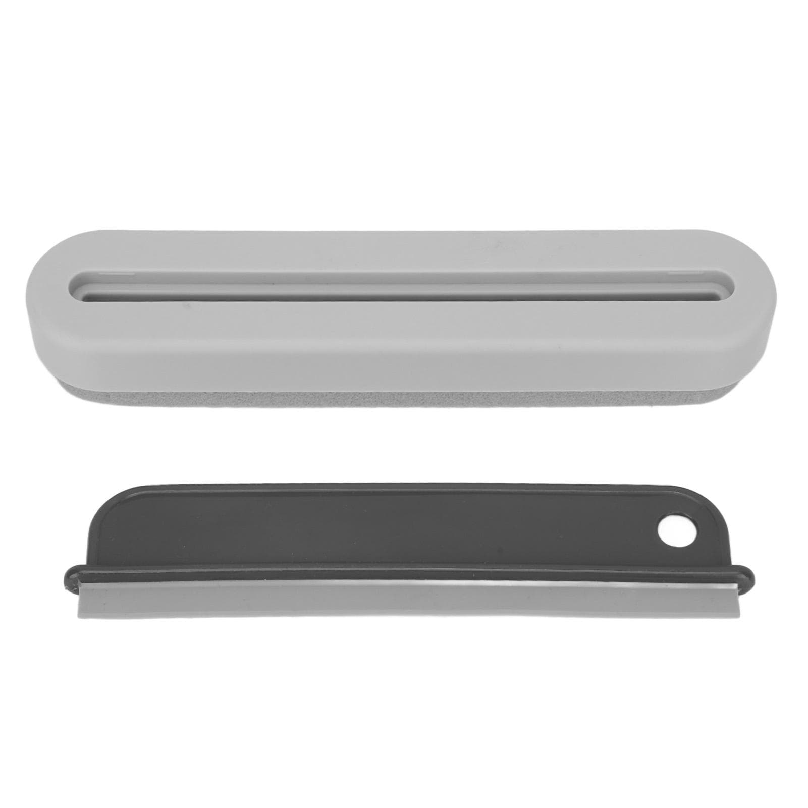 Squeegee Cleaning Brush Set 2 in 1 Multifunction Glass Squeegee Cleaning Brush for Washing Table gray
